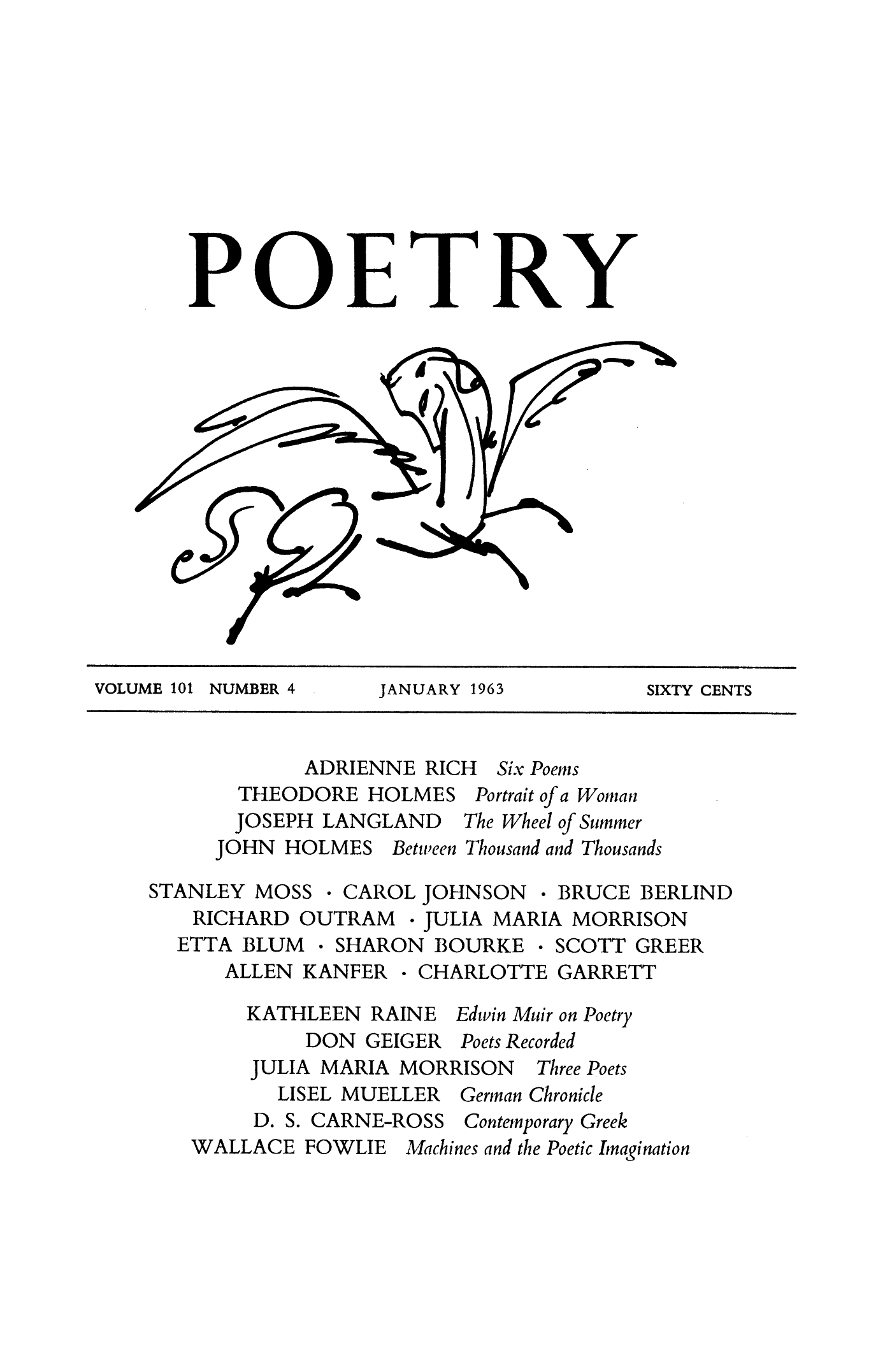 Poetry Magazine Archive Page