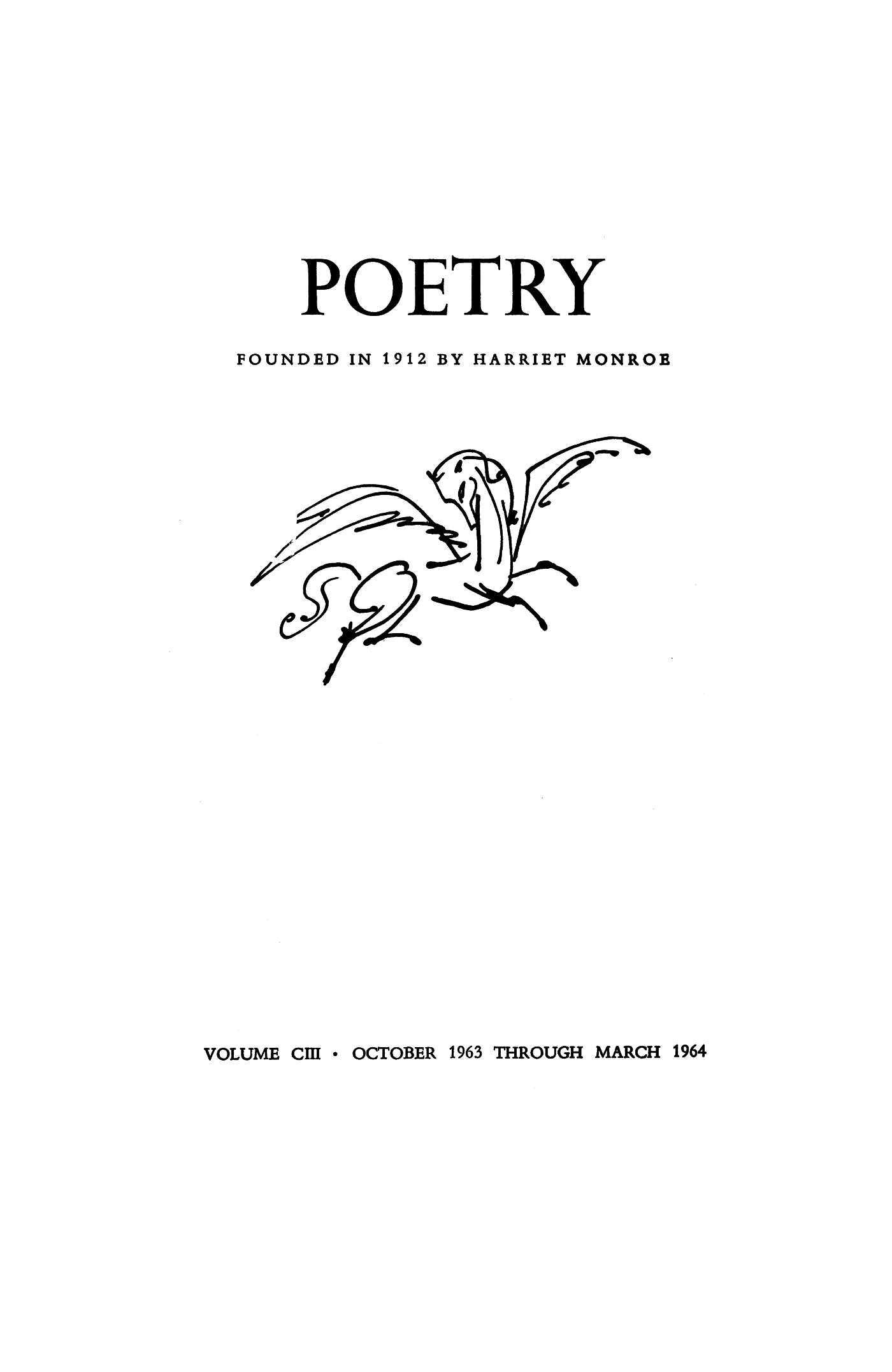 Poetry Magazine Archive Page