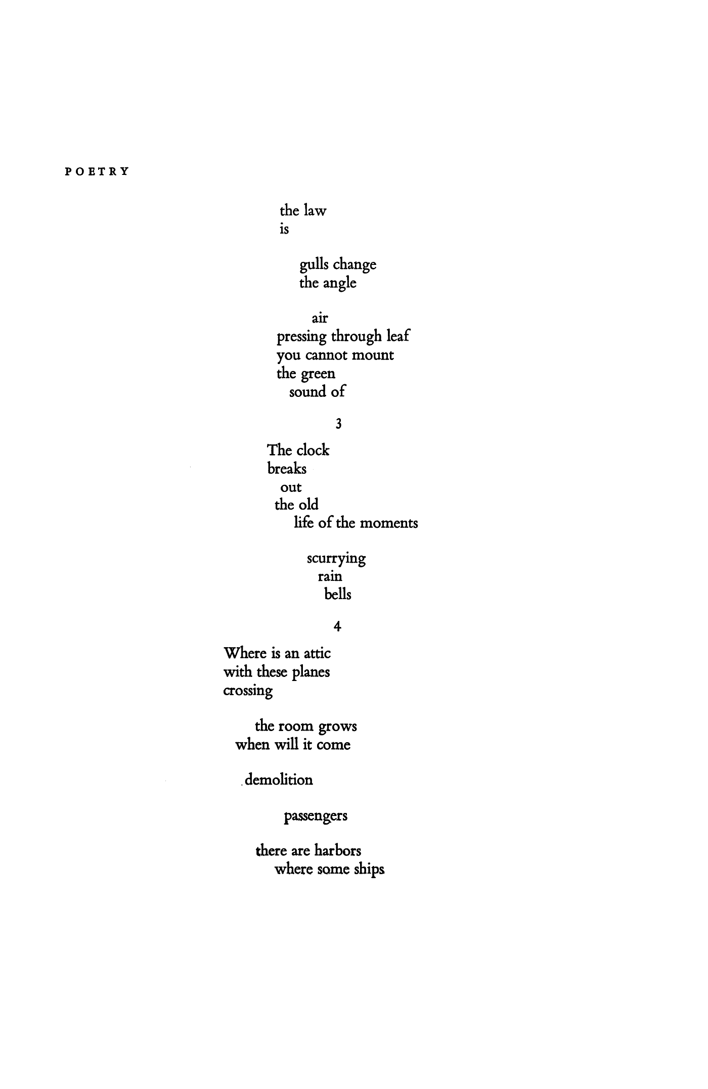 Six Poems