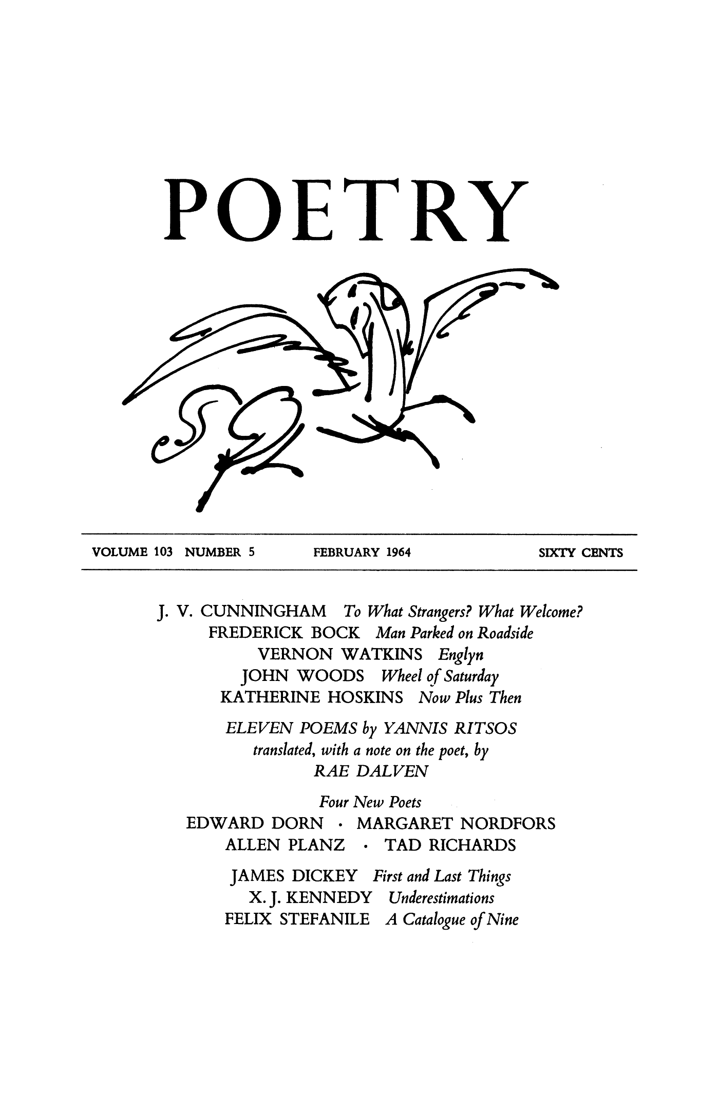 Poetry Magazine Archive Page