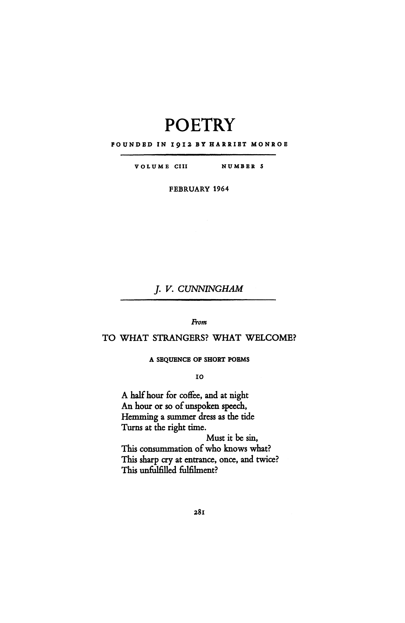 short essay on poetry