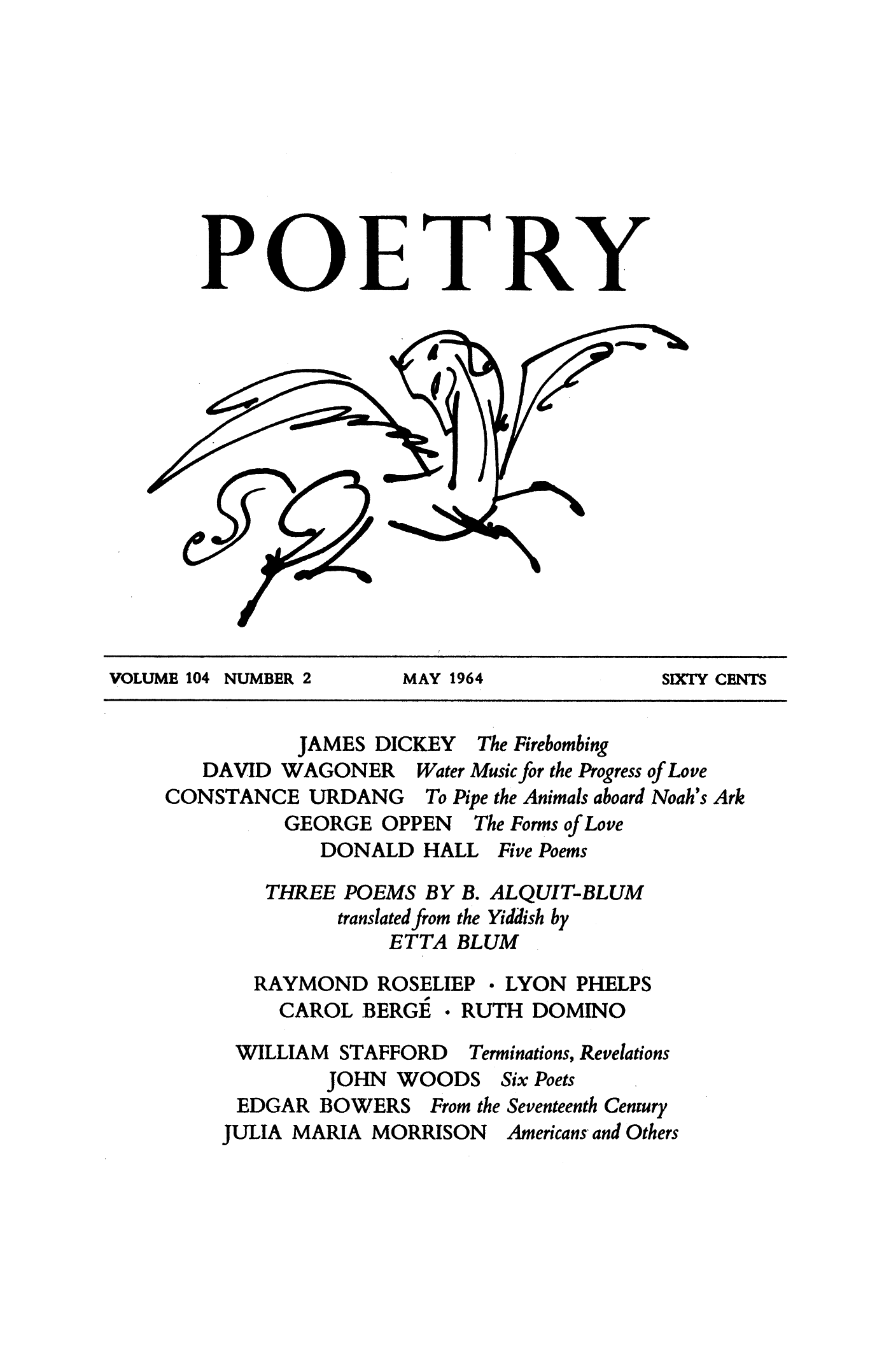 Poetry Magazine Archive Page