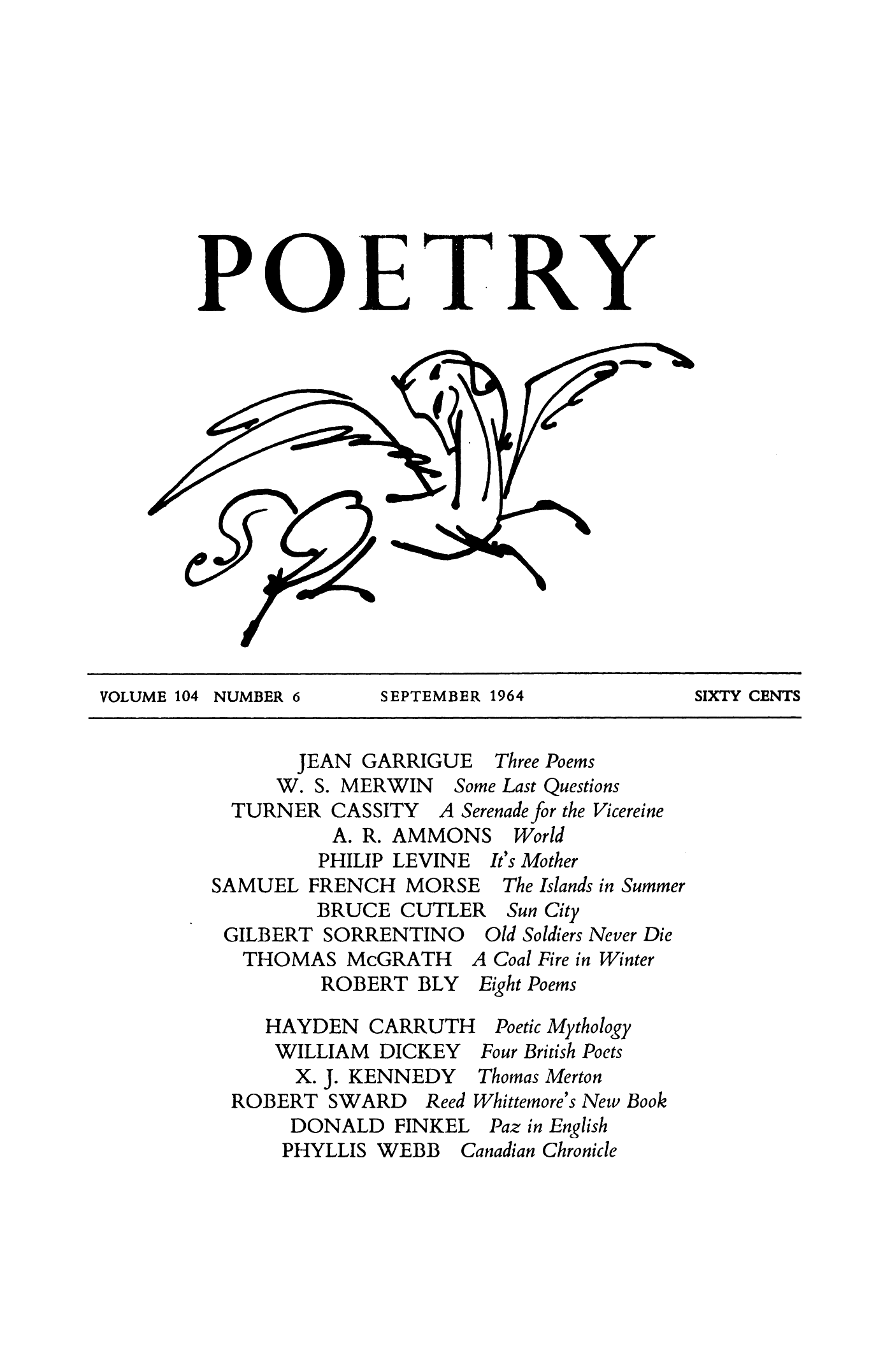 Poetry Magazine Archive Page