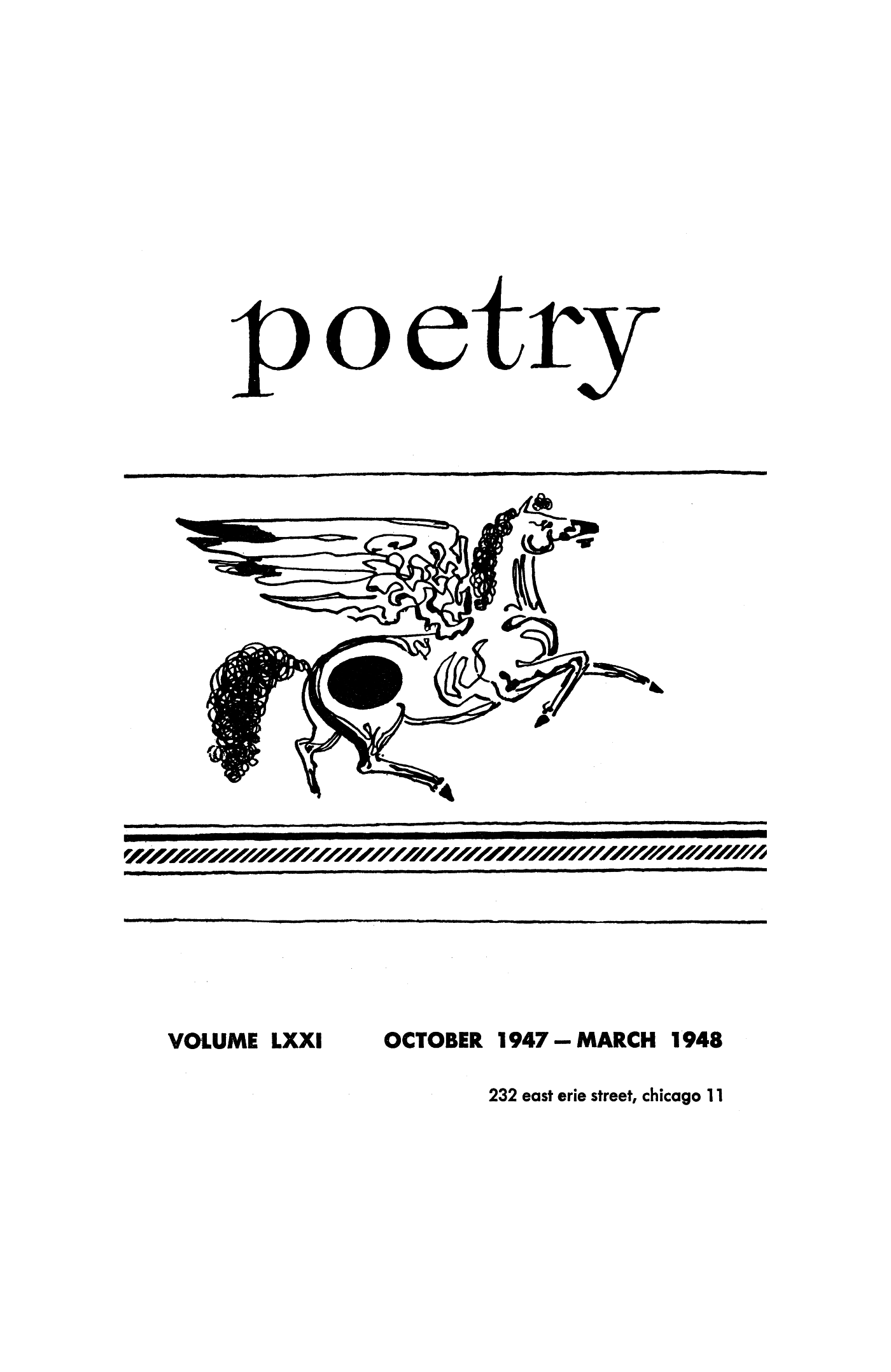 Poetry Magazine Archive Page