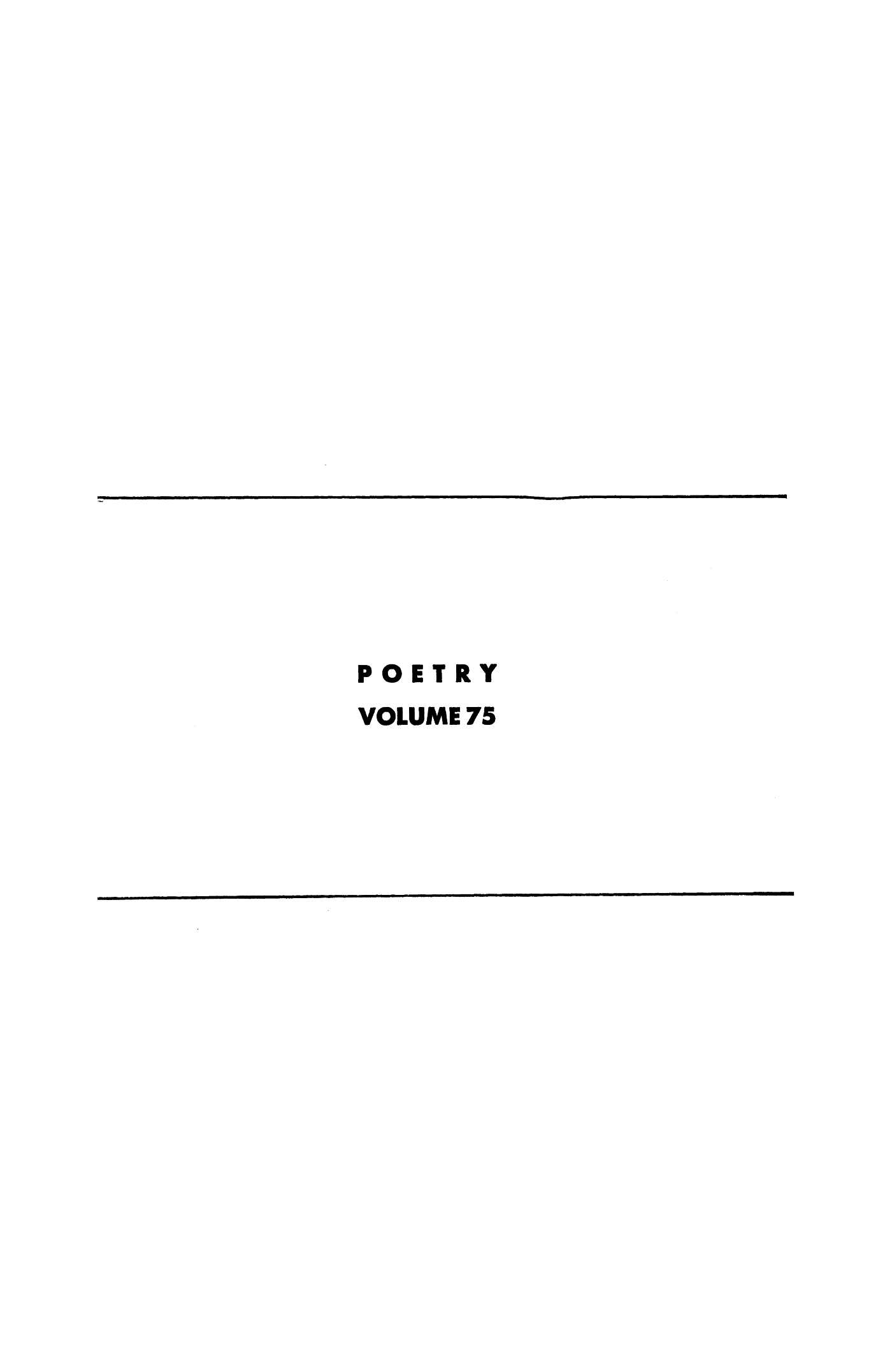 Poetry Magazine Archive Page