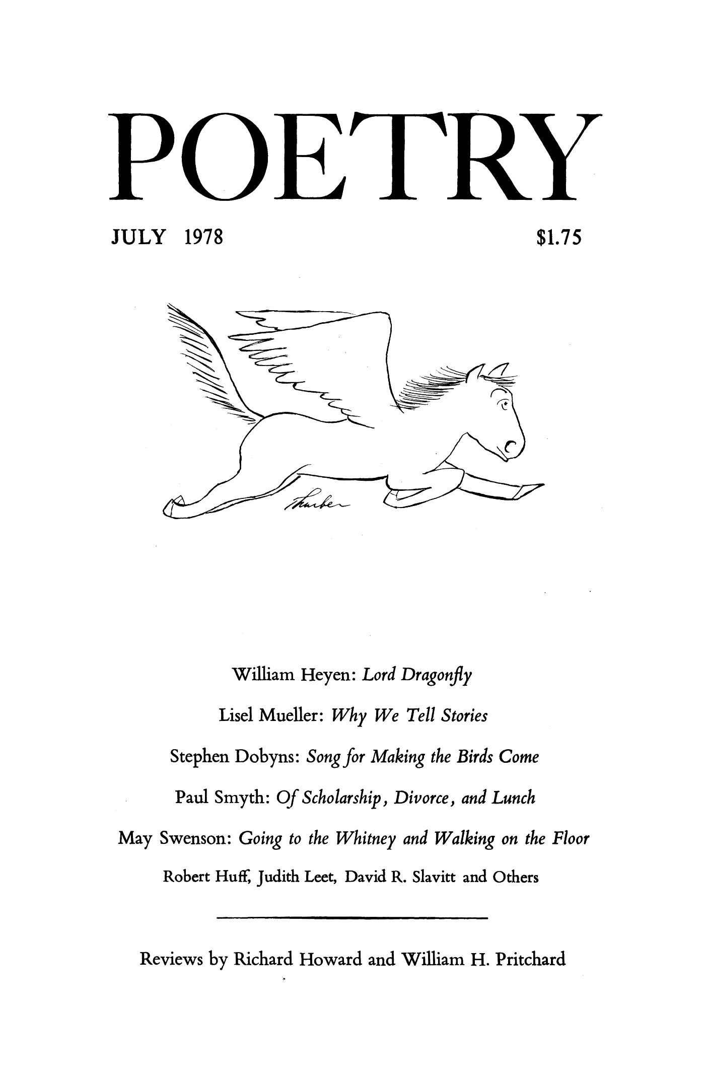 Poetry Magazine Archive Page