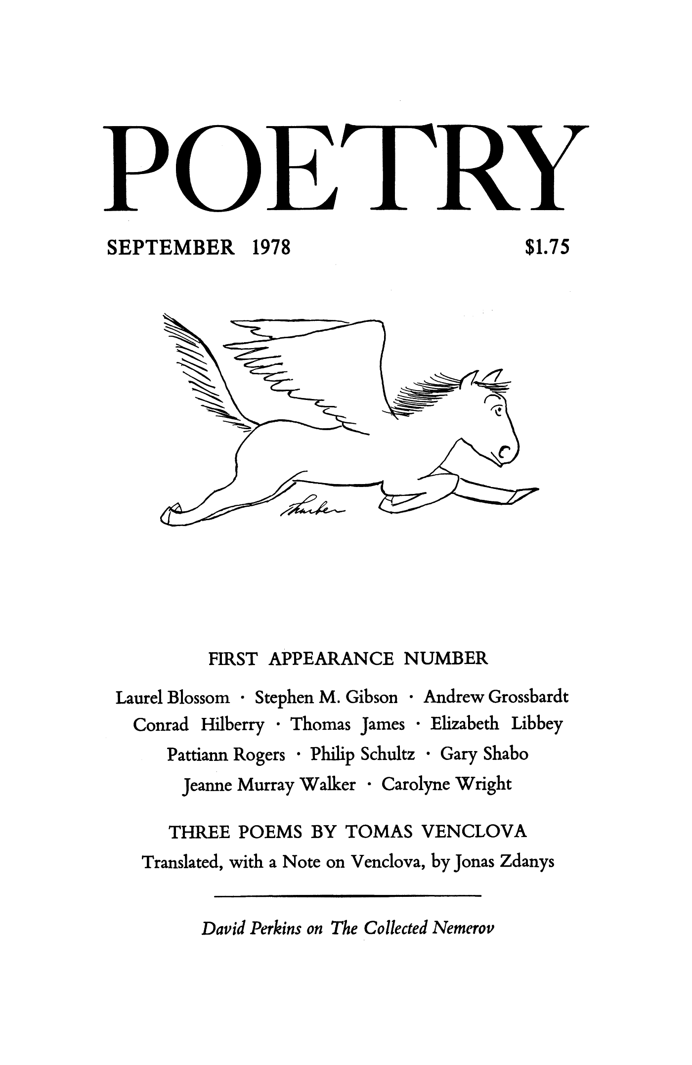 Poetry Magazine Archive Page