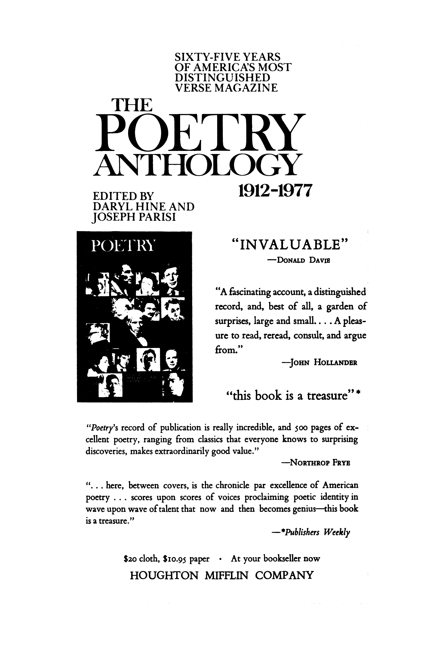 Poetry Magazine Archive Page