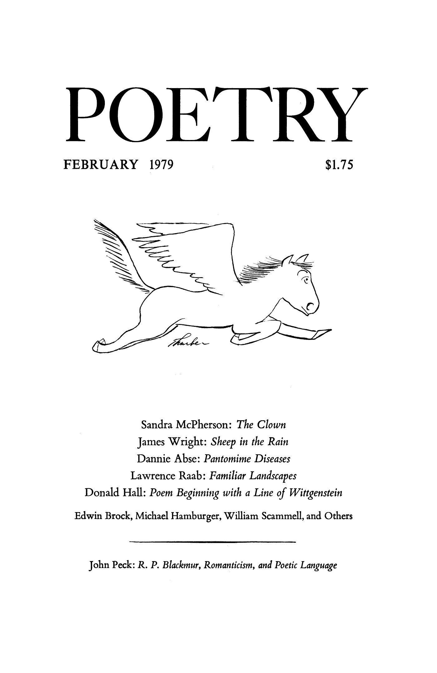 Poetry Magazine Archive Page