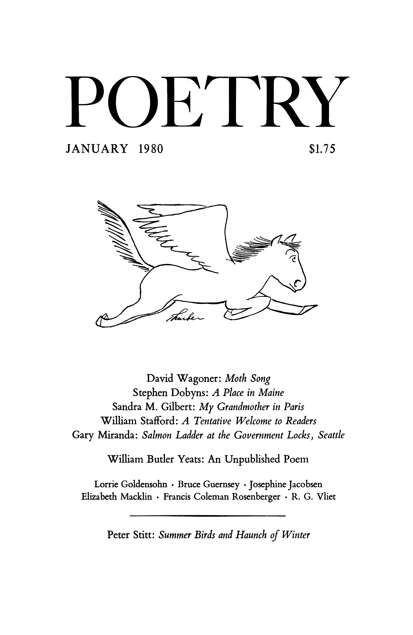 Poetry Magazine Archive Page