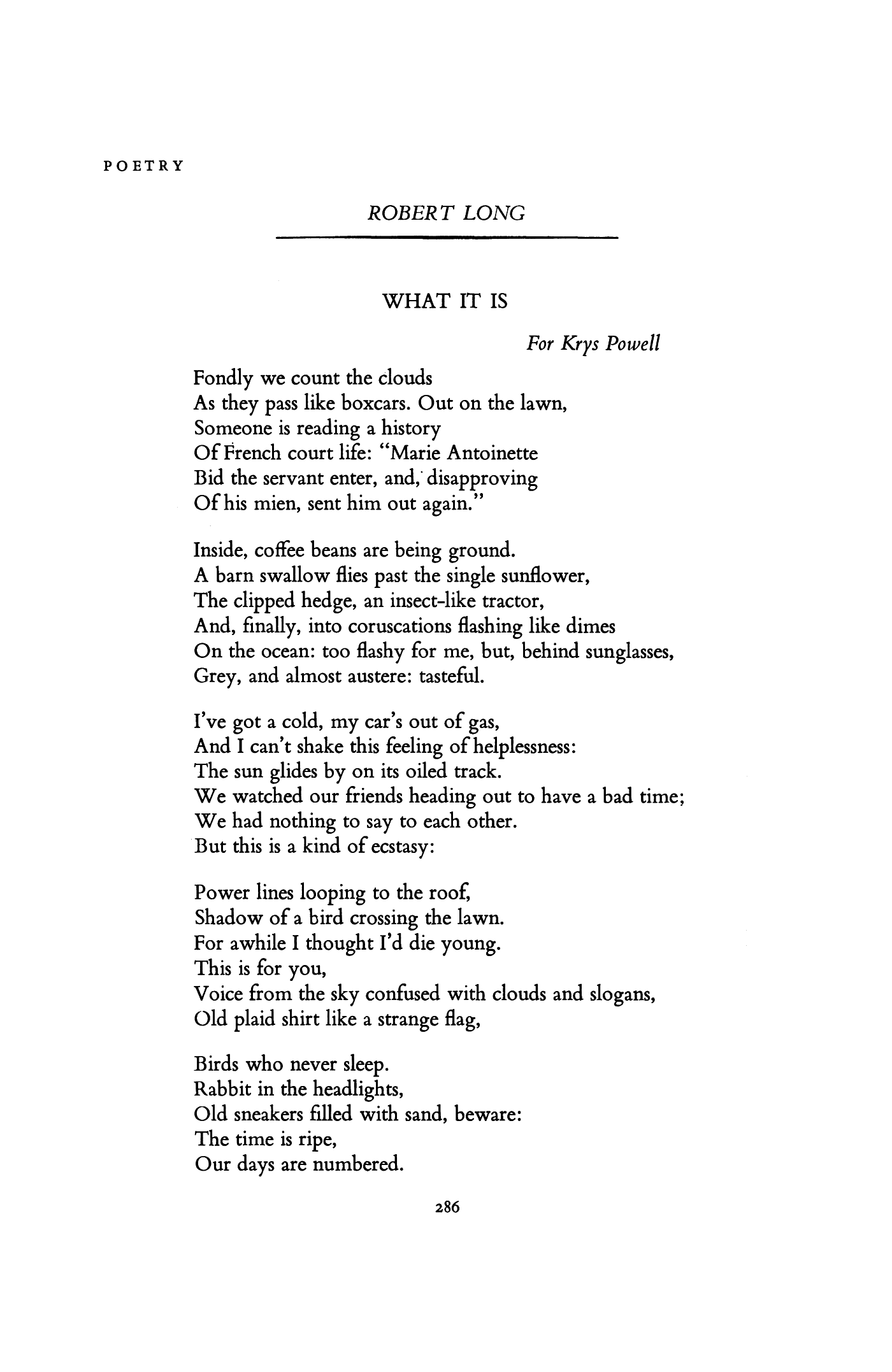 Poem ("Someone you loved is dead...")