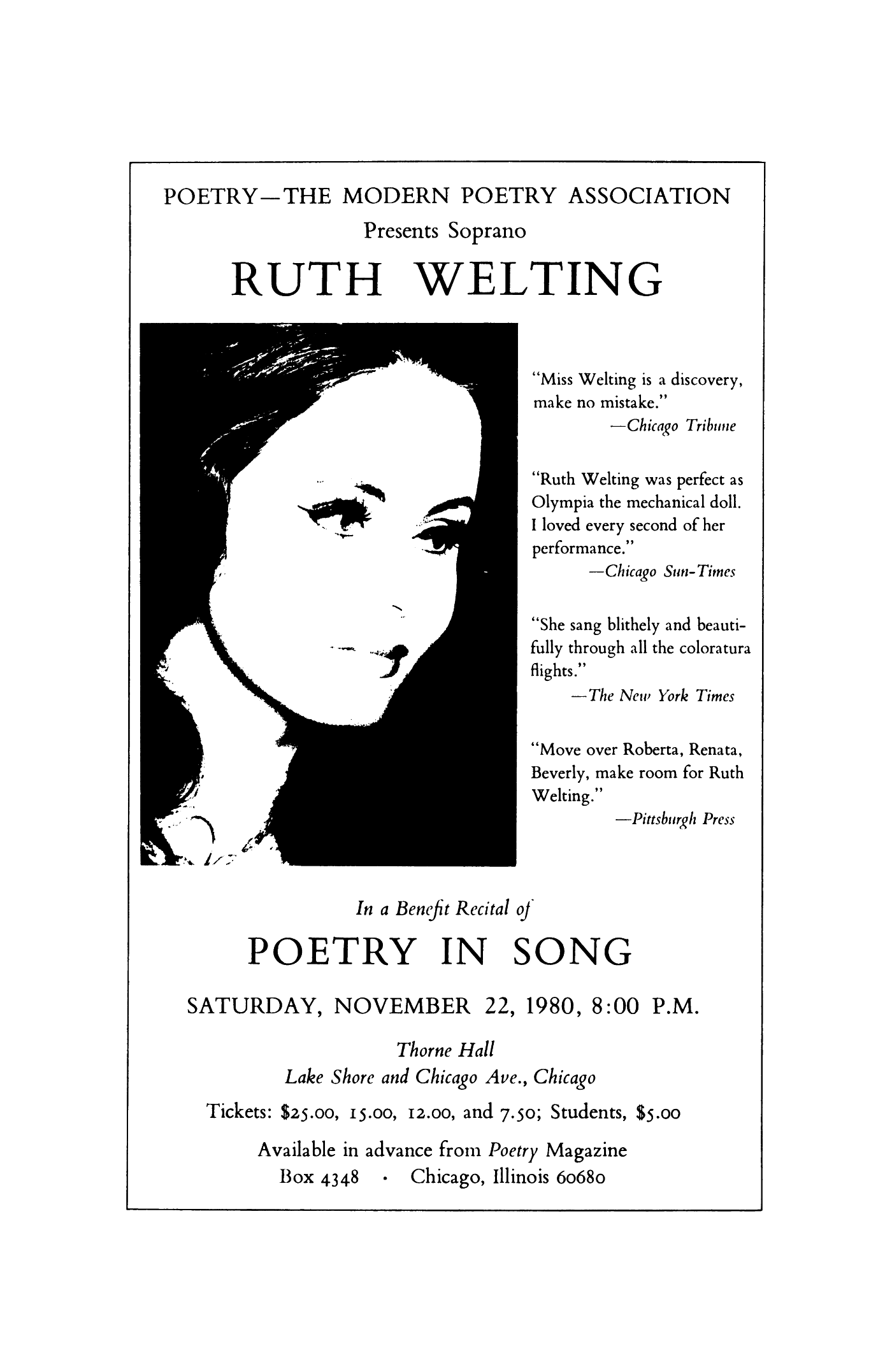 Poetry Magazine Archive Page