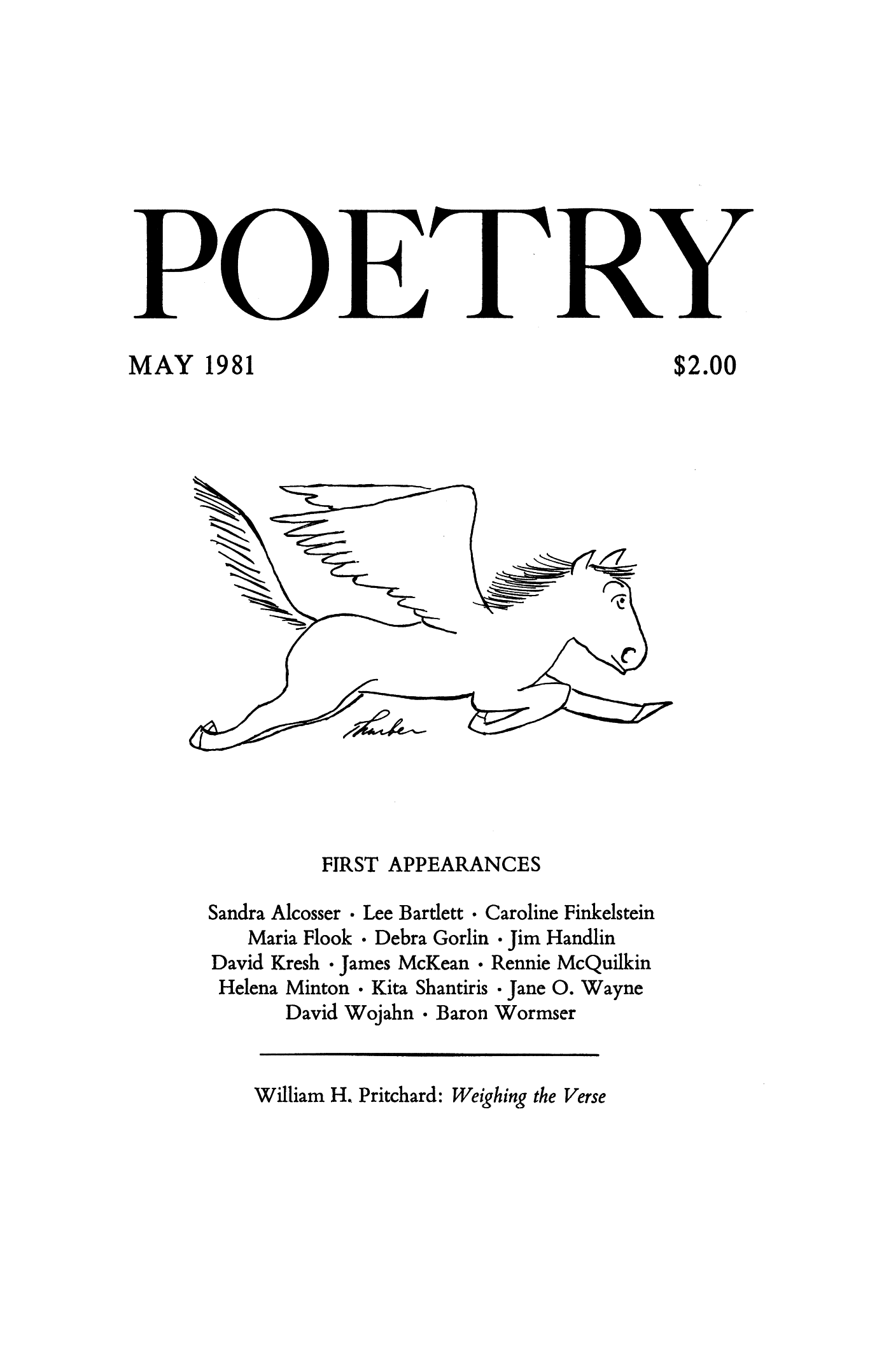 Poetry Magazine Archive Page