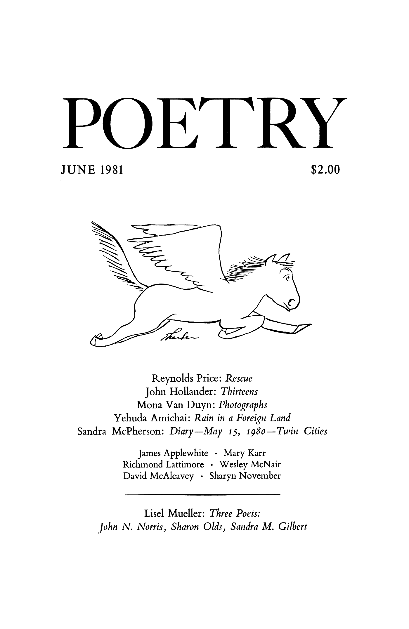 Poetry Magazine Archive Page