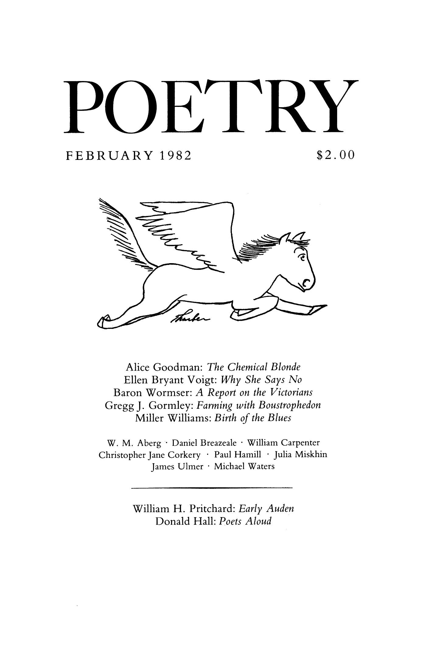 Poetry Magazine Archive Page