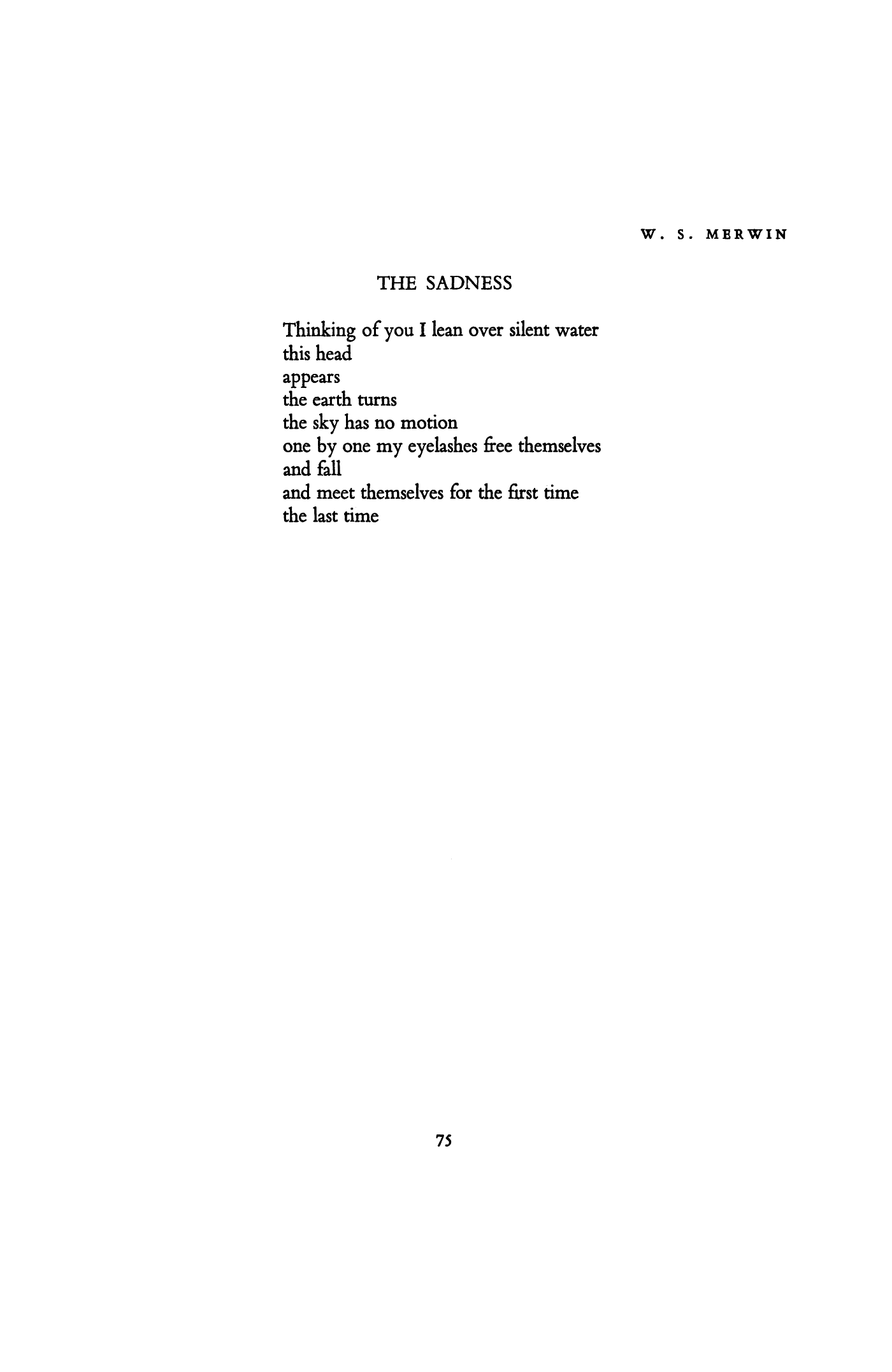 Sad Poems