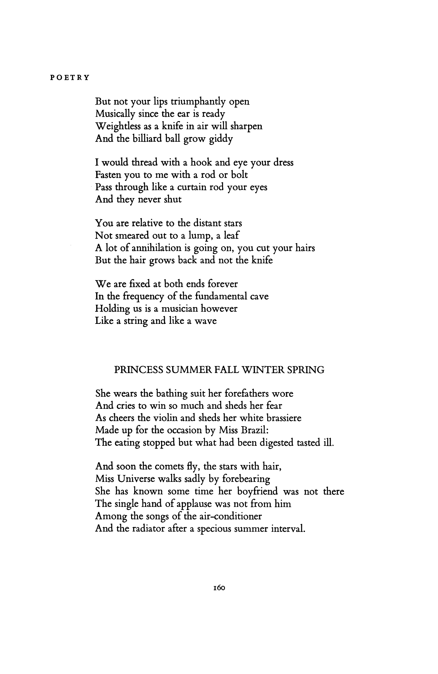 spring and fall poem