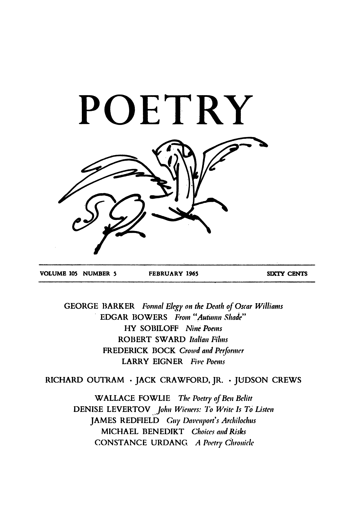 Poetry Magazine Archive Page