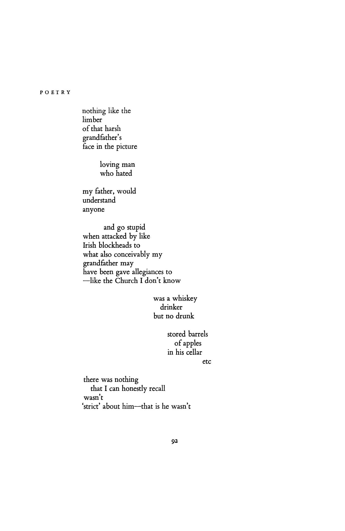 The Grandfather-Father Poem