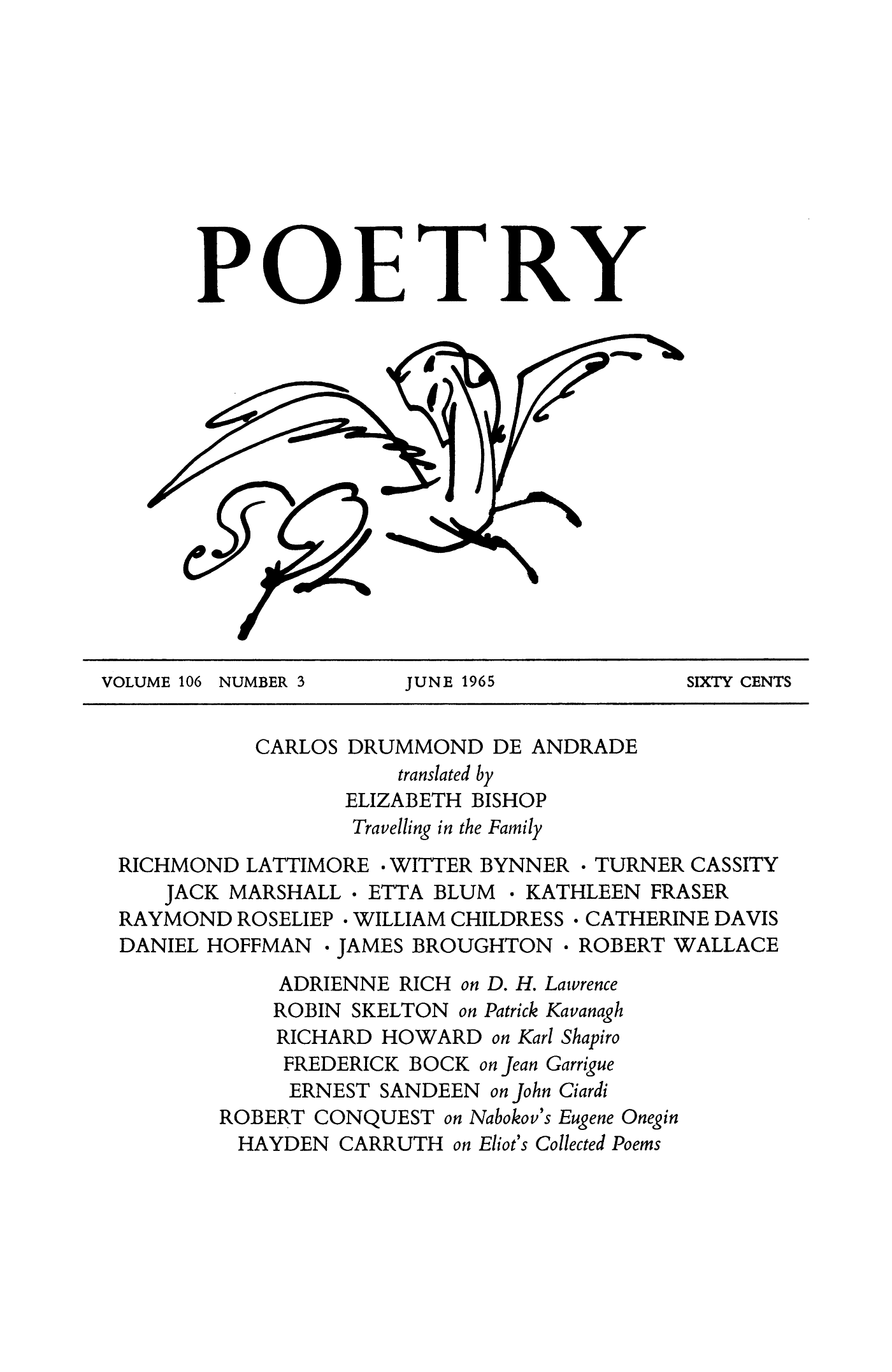 Poetry Magazine Archive Page
