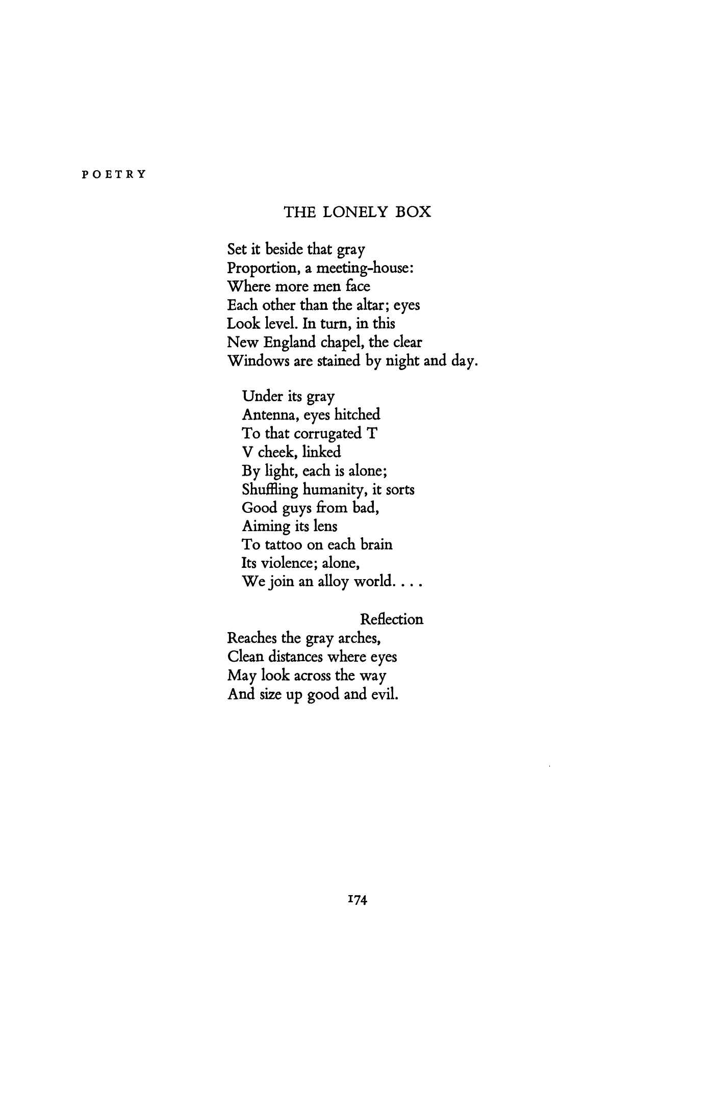 poems about loneliness