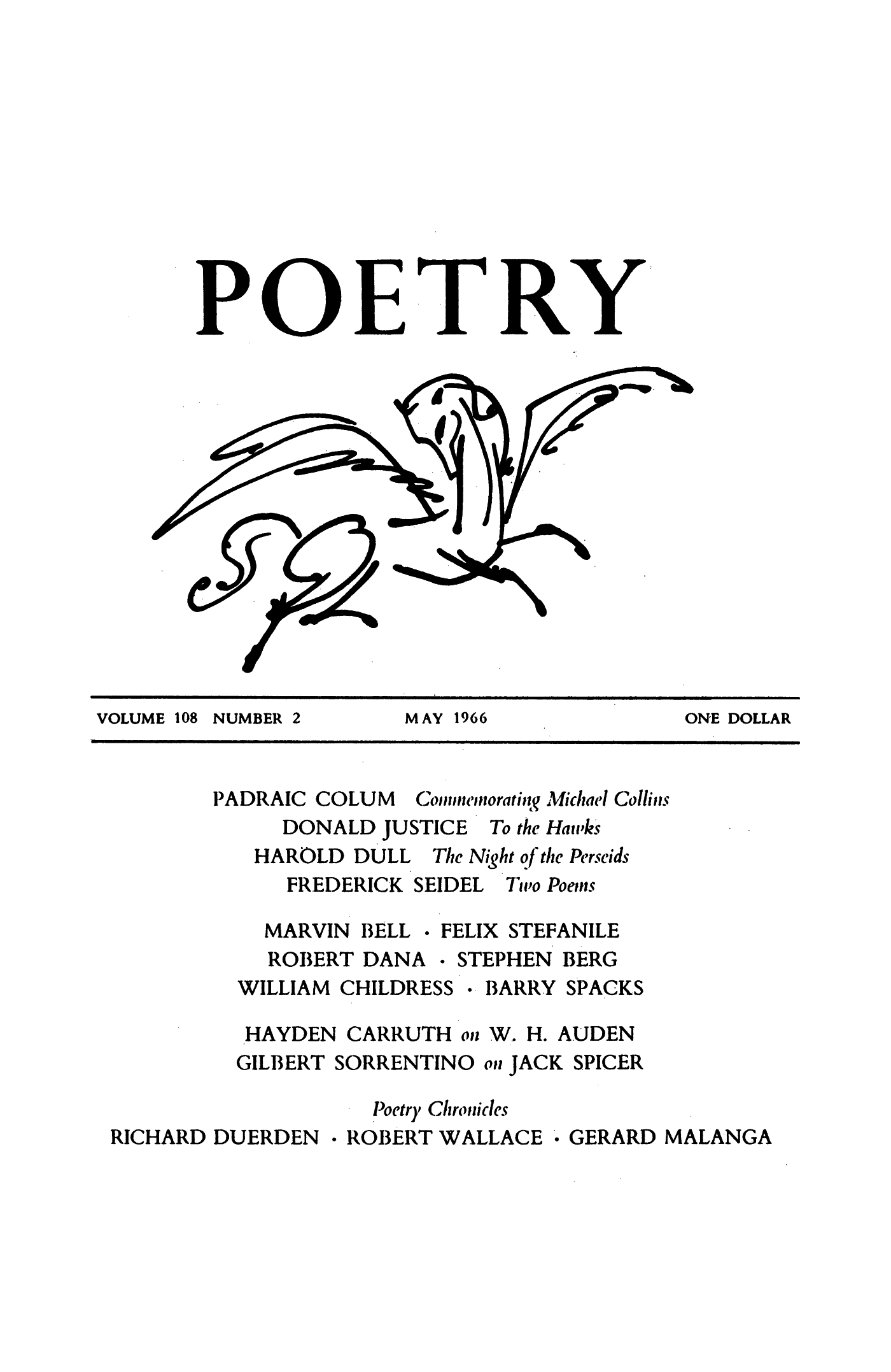 Poetry Magazine Archive Page