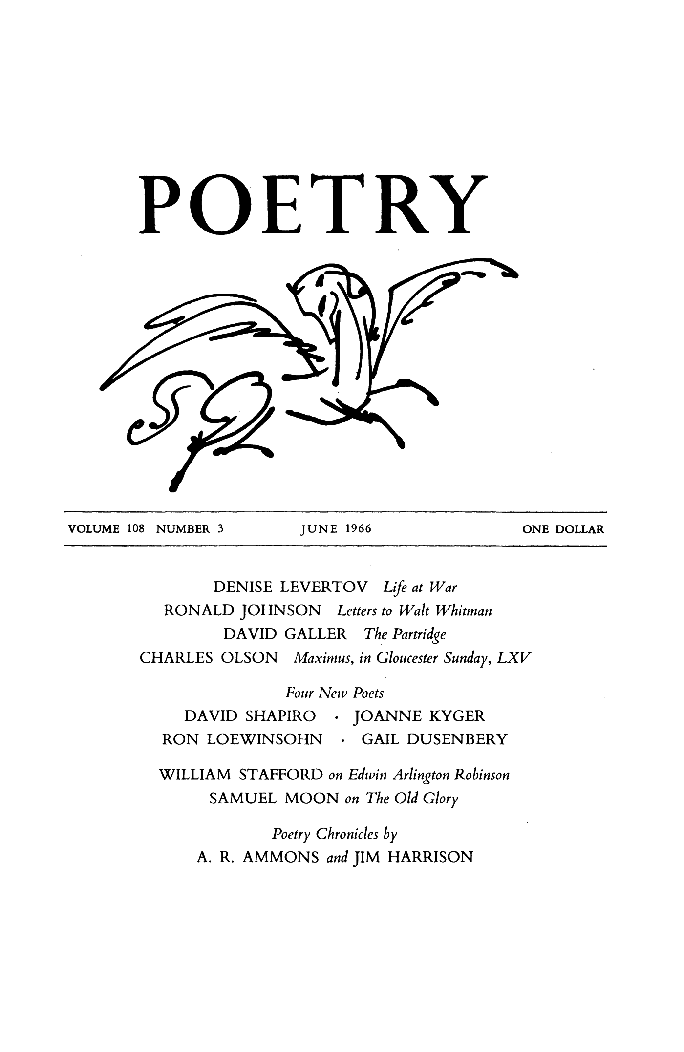 Poetry Magazine Archive Page