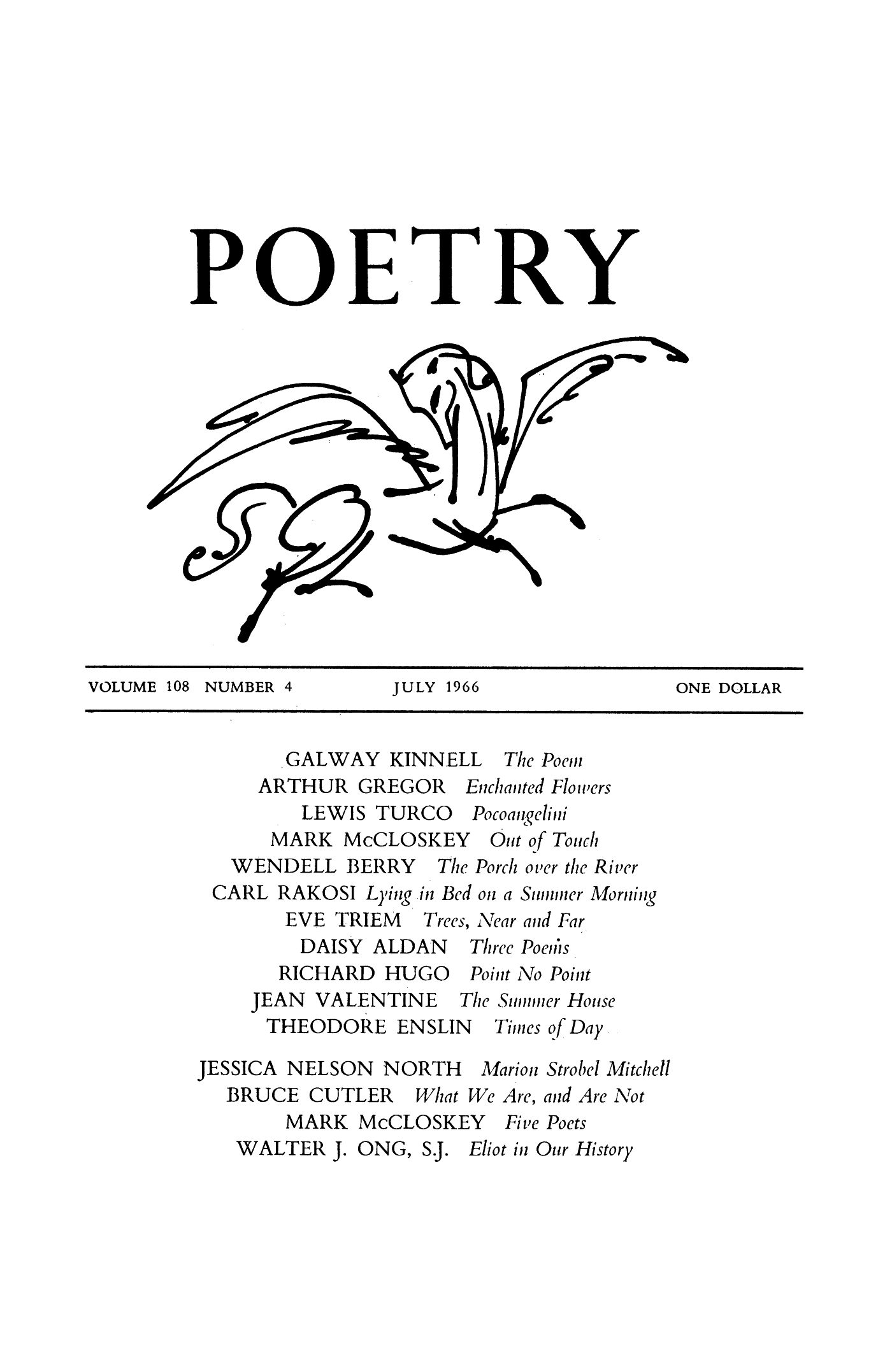 Poetry Magazine Archive Page