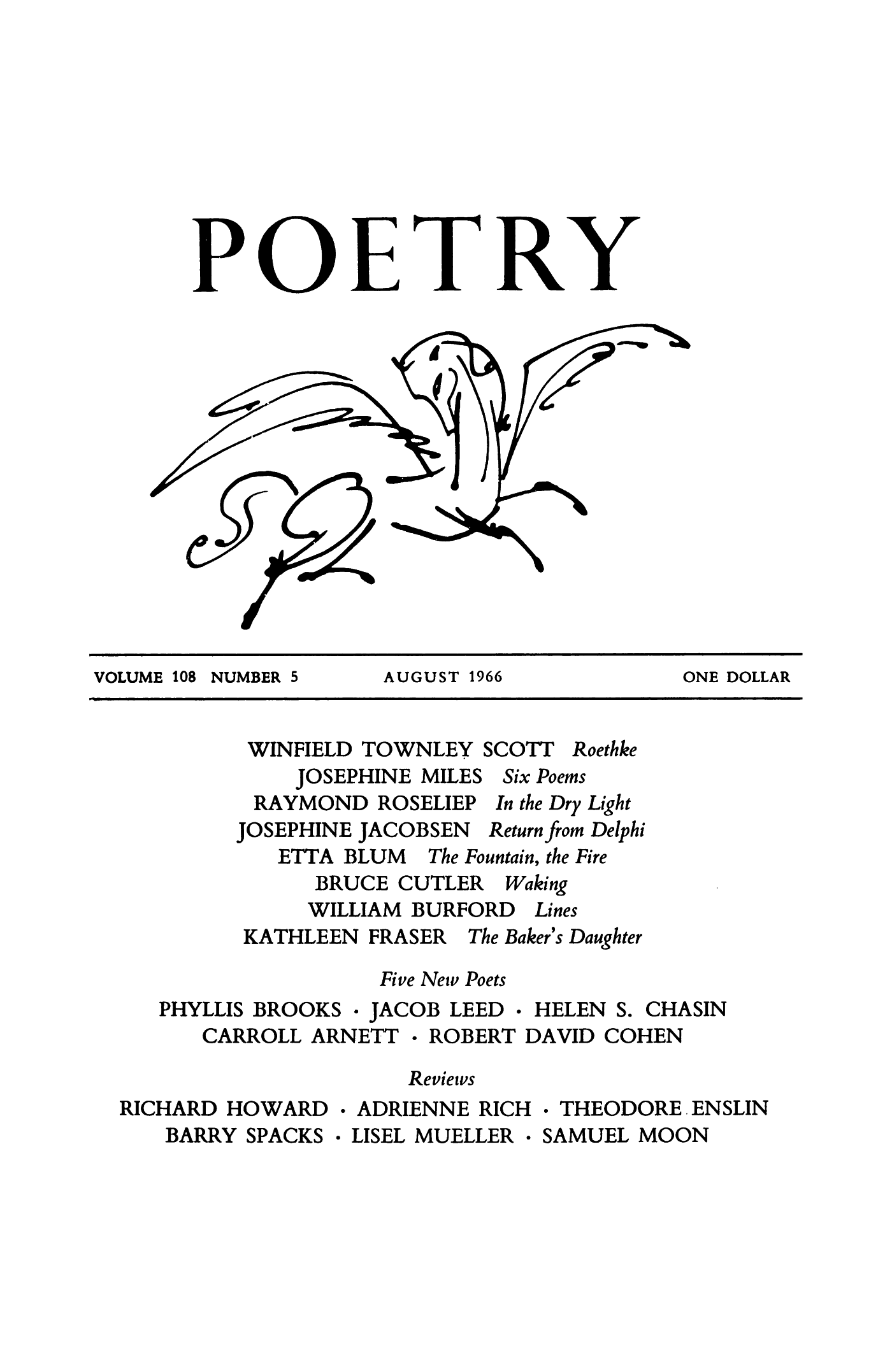 Poetry Magazine Archive Page