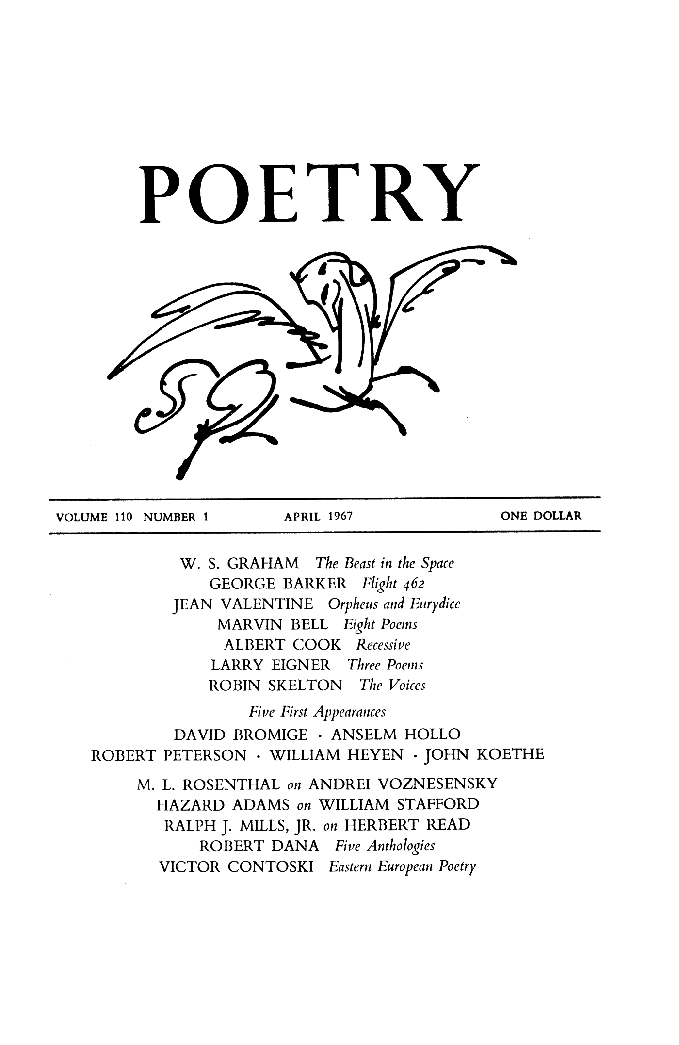 Poetry Magazine Archive Page