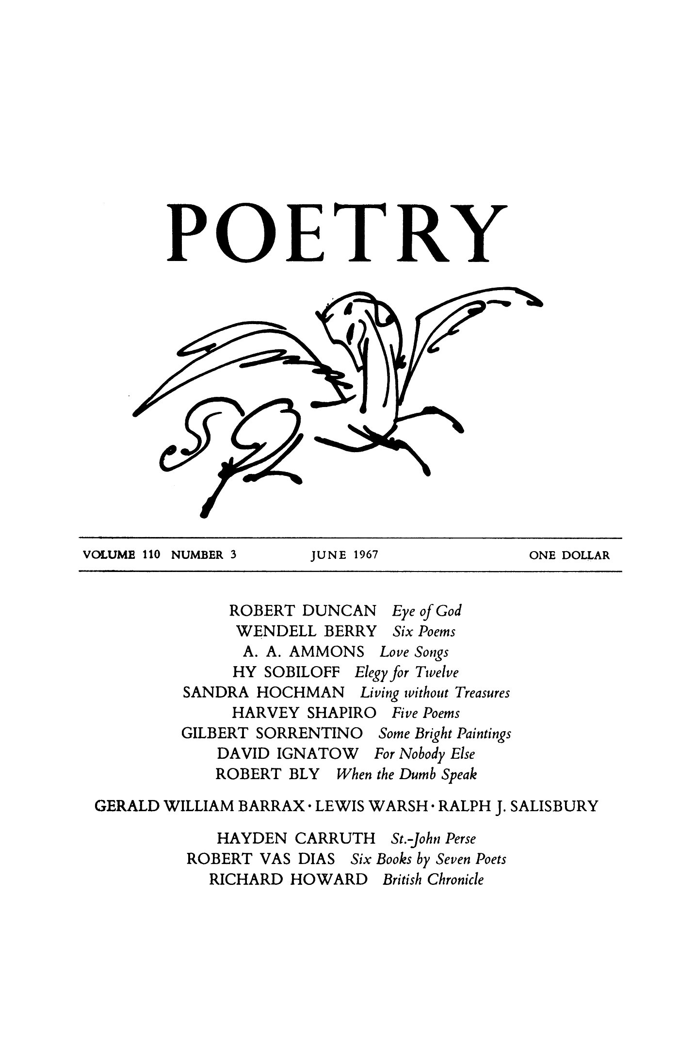 Poetry Magazine Archive Page