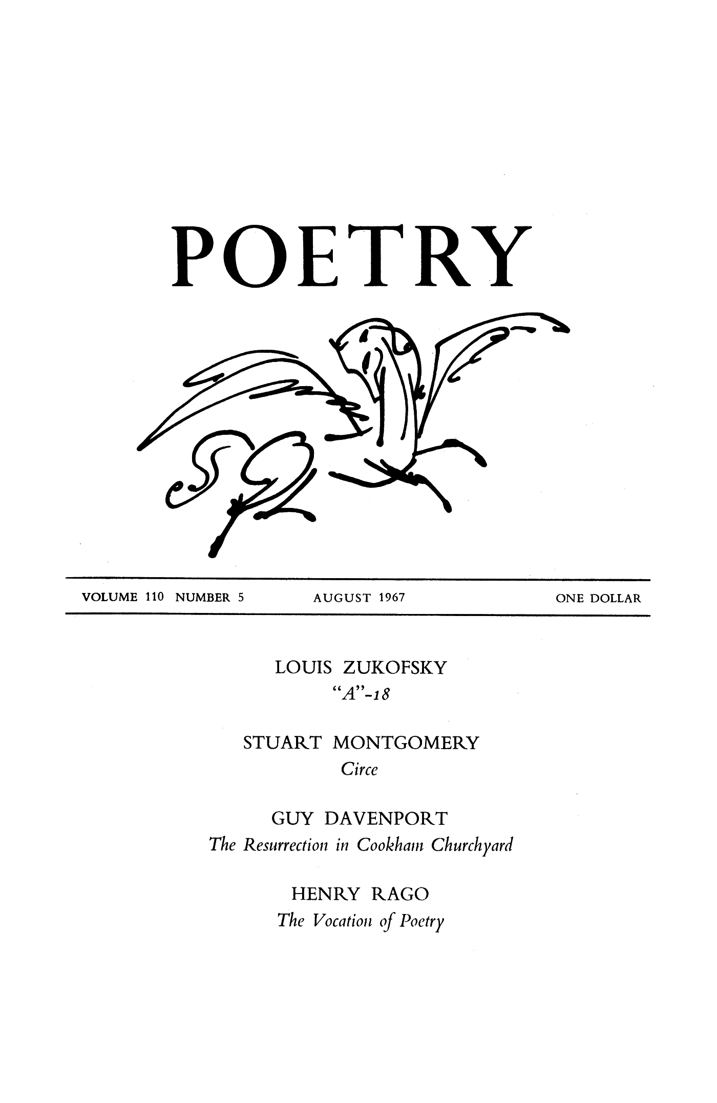 Poetry Magazine Archive Page