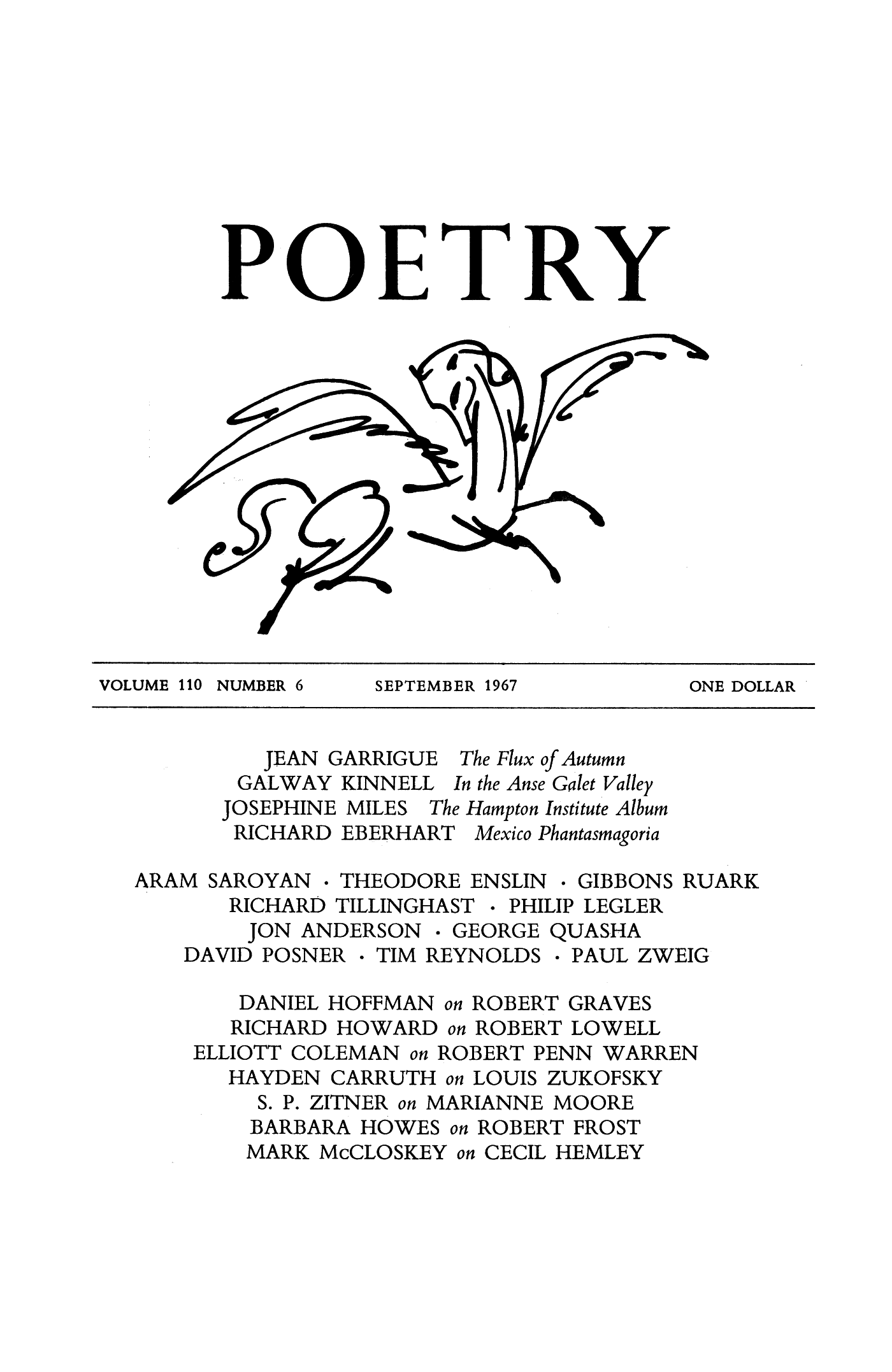 Poetry Magazine Archive Page