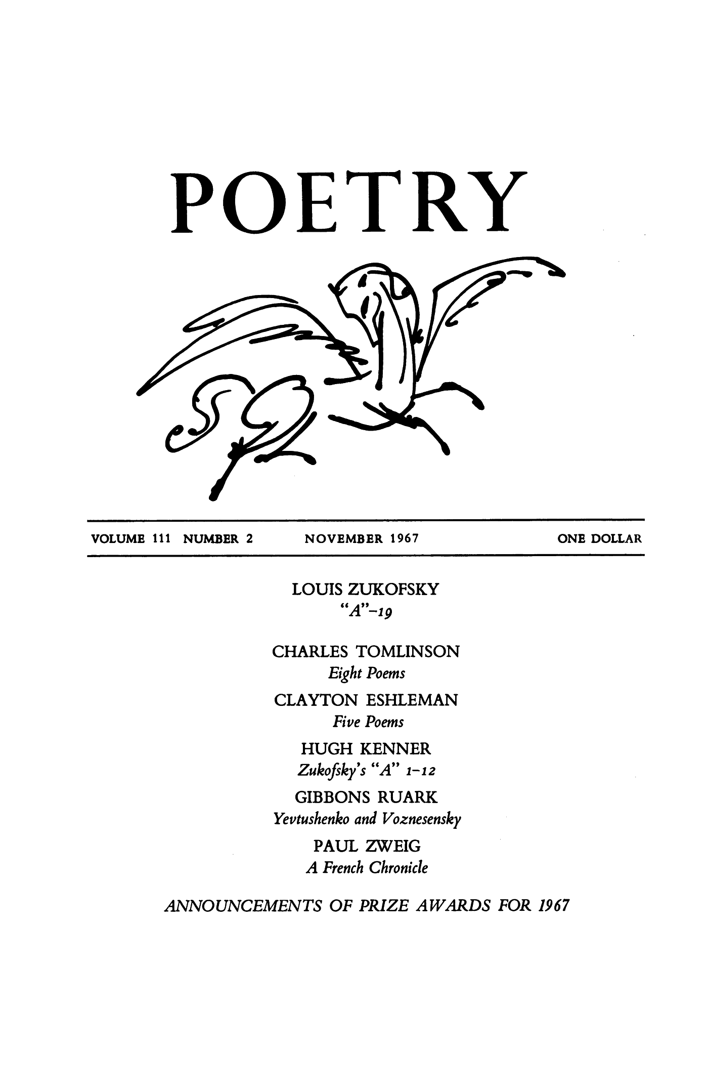 Poetry Magazine Archive Page