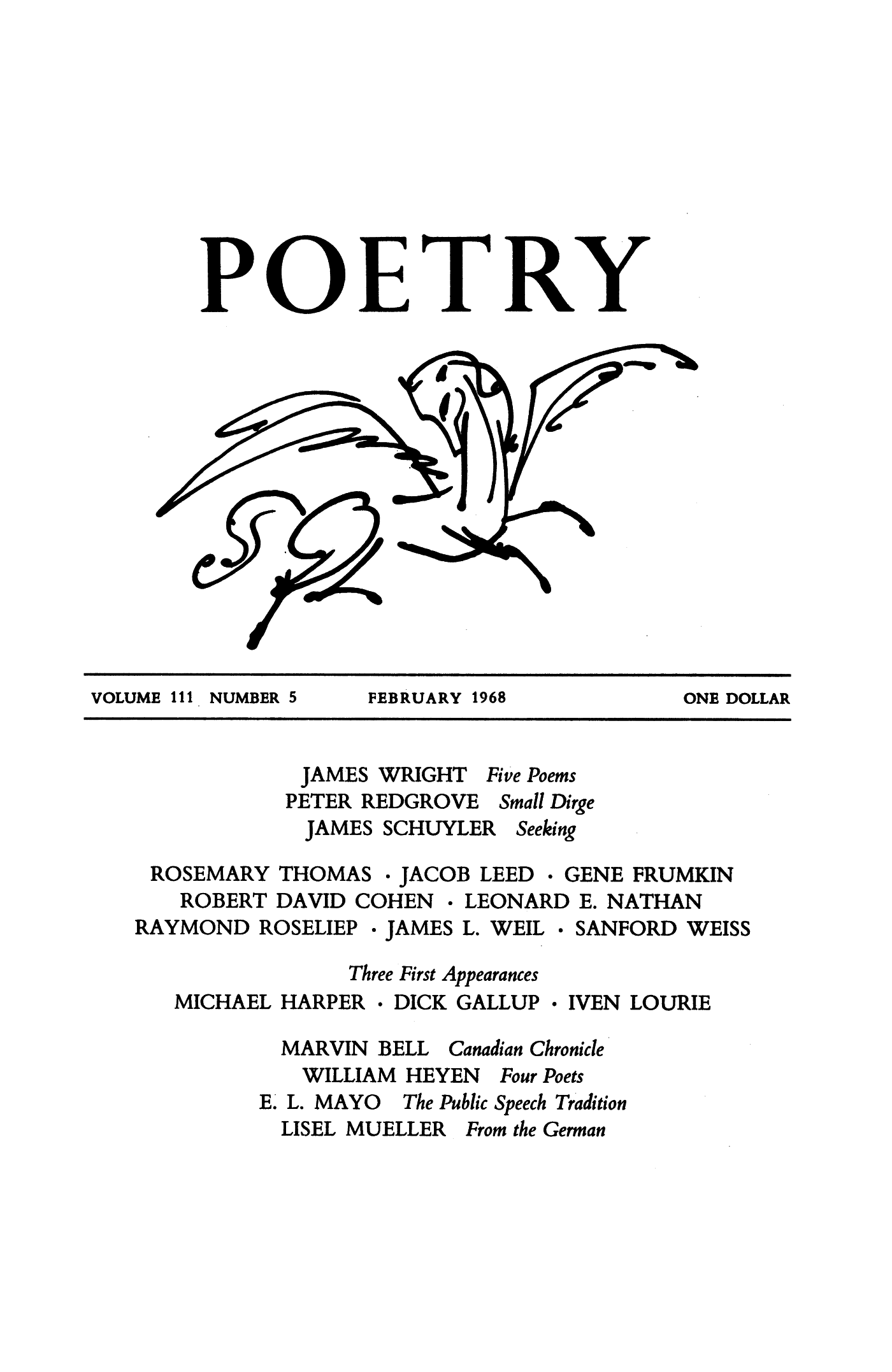 Poetry Magazine Archive Page