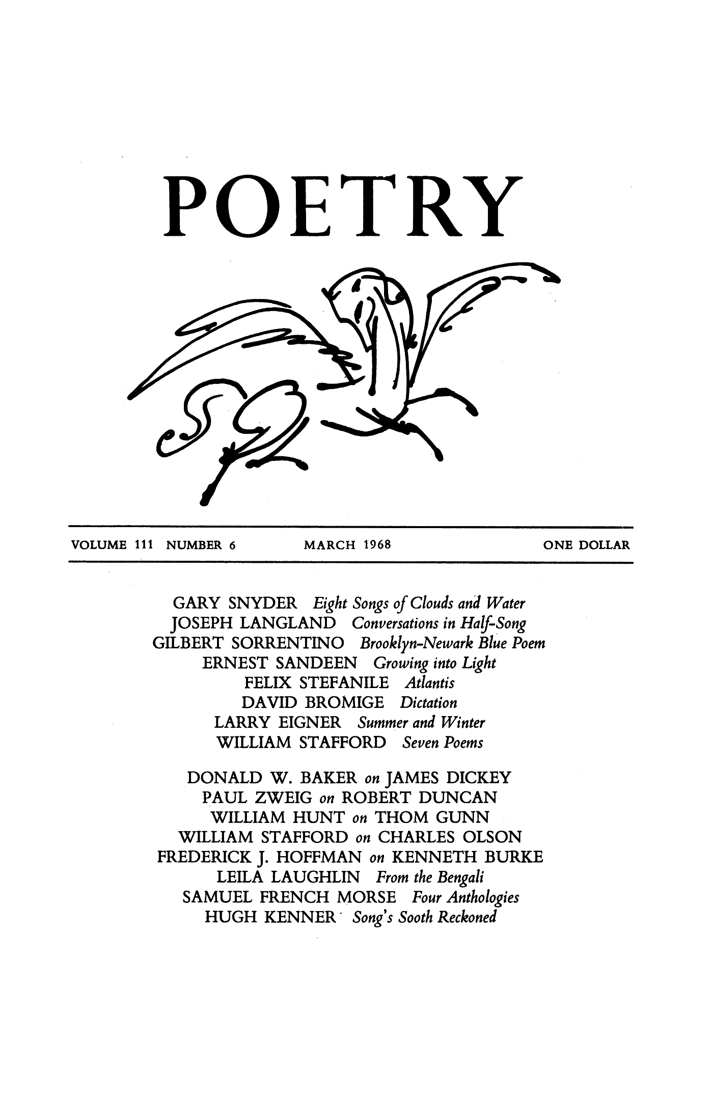 Poetry Magazine Archive Page