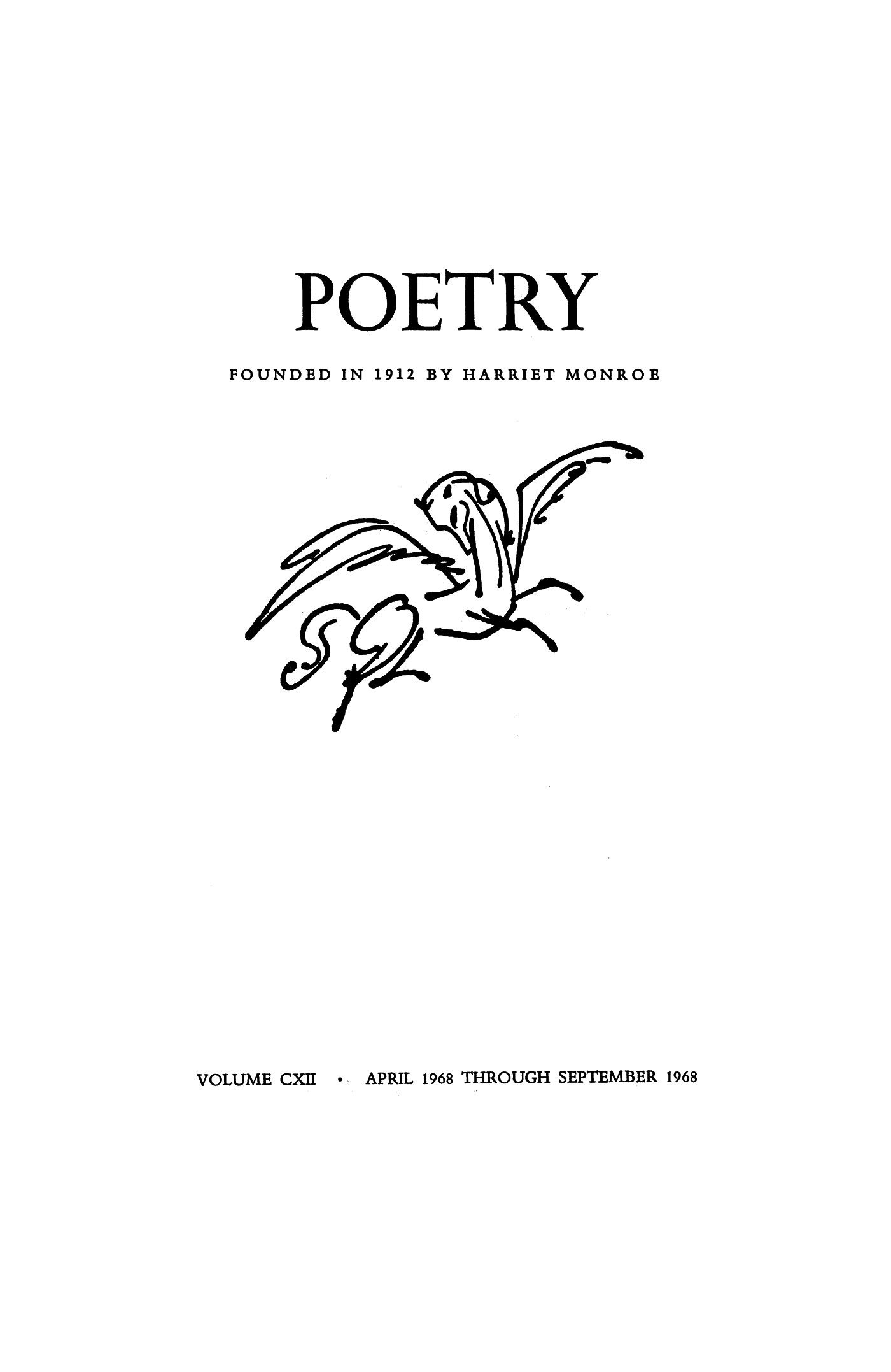 Poetry Magazine Archive Page