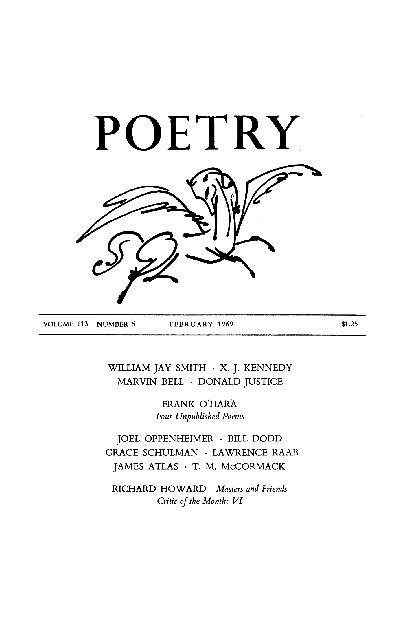 Poetry Magazine Archive Page