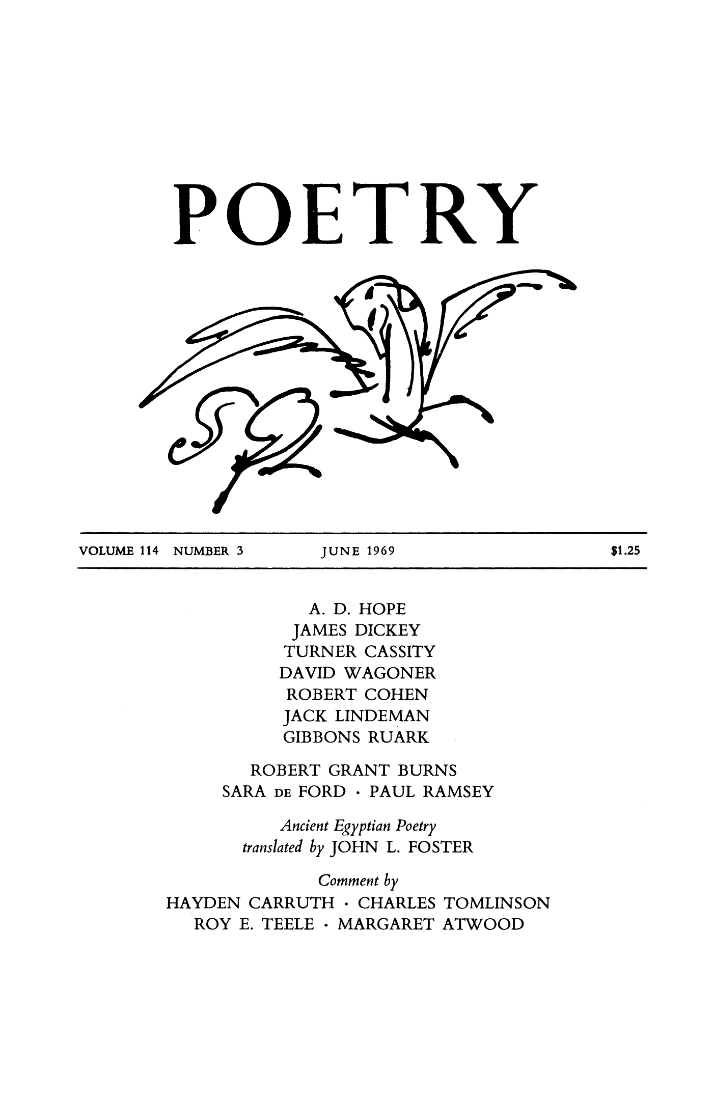 Poetry Magazine Archive Page