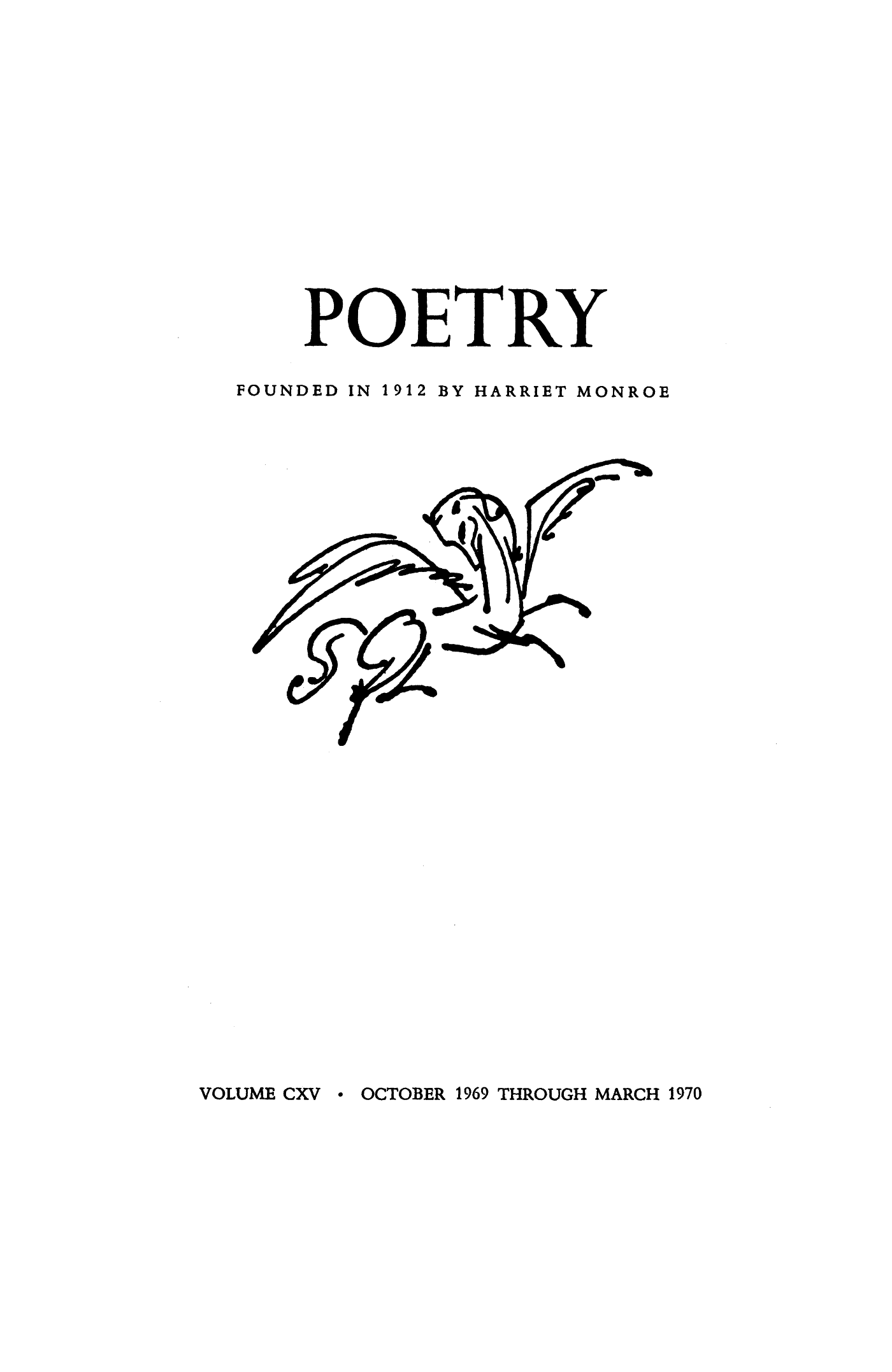 Poetry Magazine Archive Page