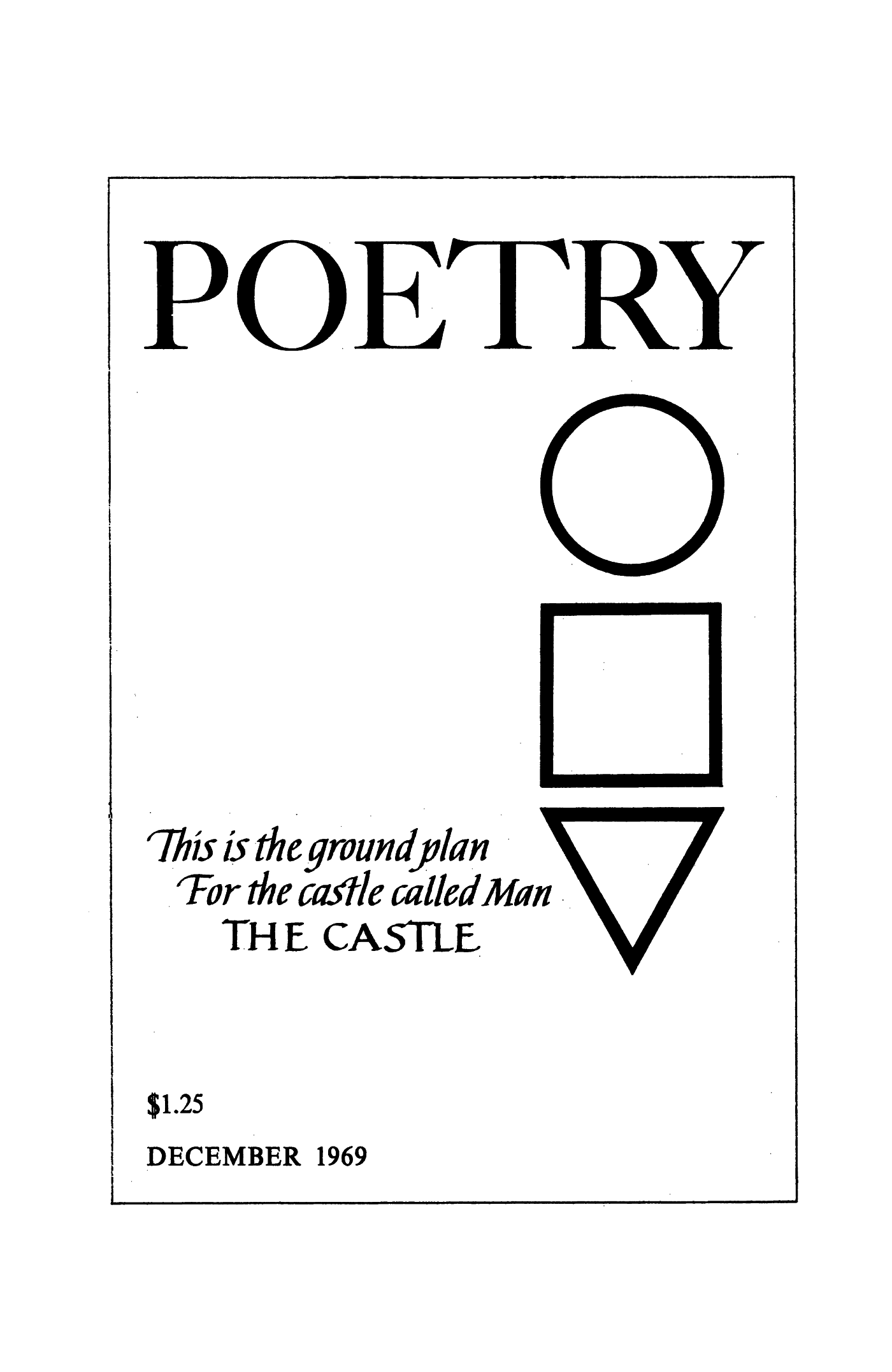 Poetry Magazine Archive Page