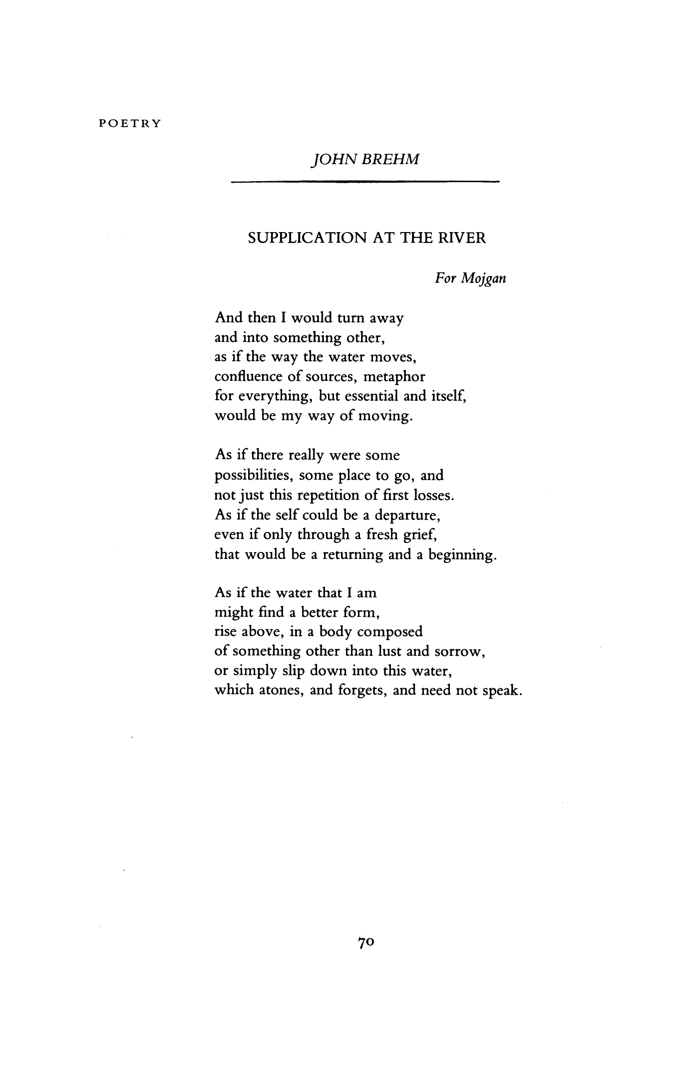 my river poem