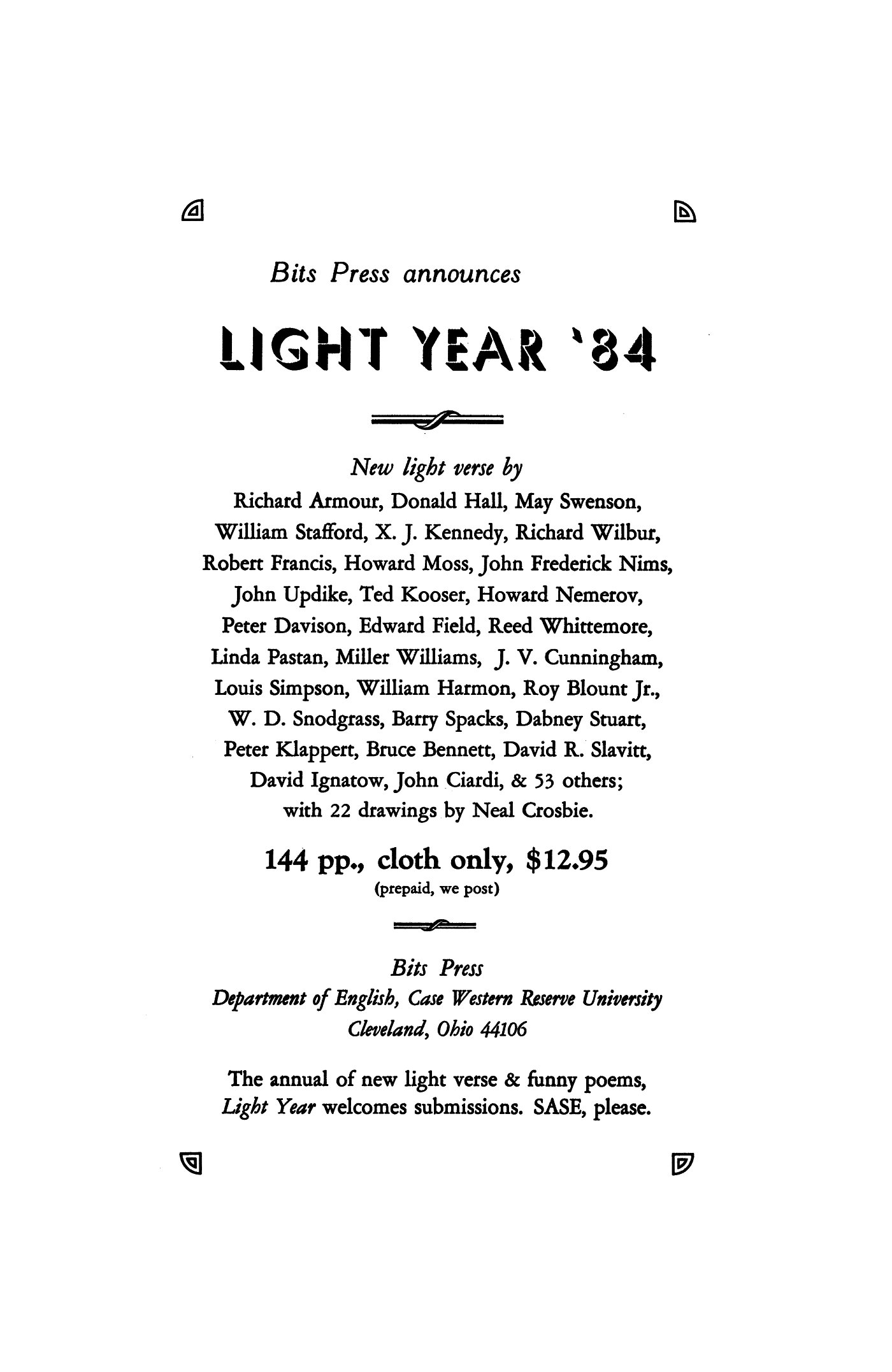 Poetry Magazine Archive Page