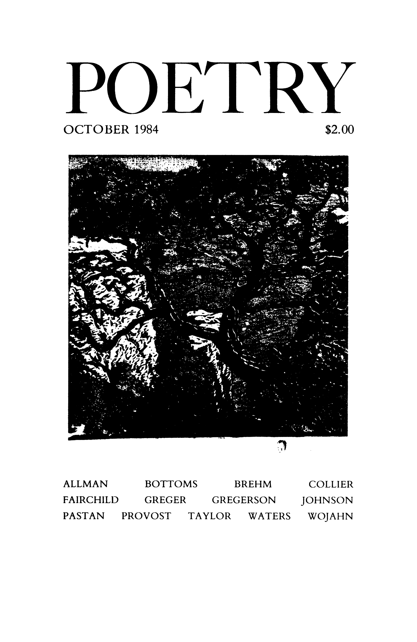 Poetry Magazine Archive Page