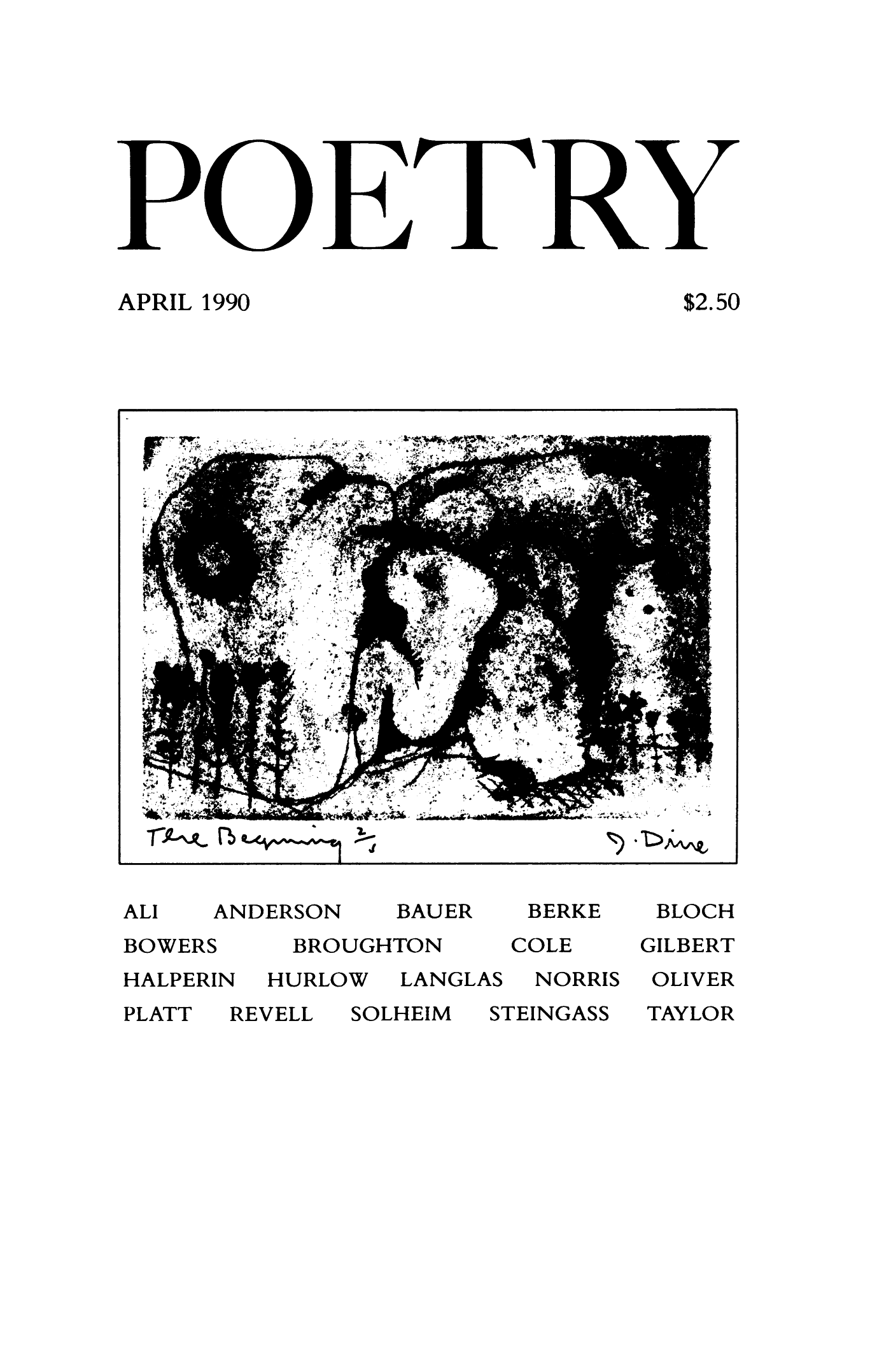 Poetry Magazine Archive Page