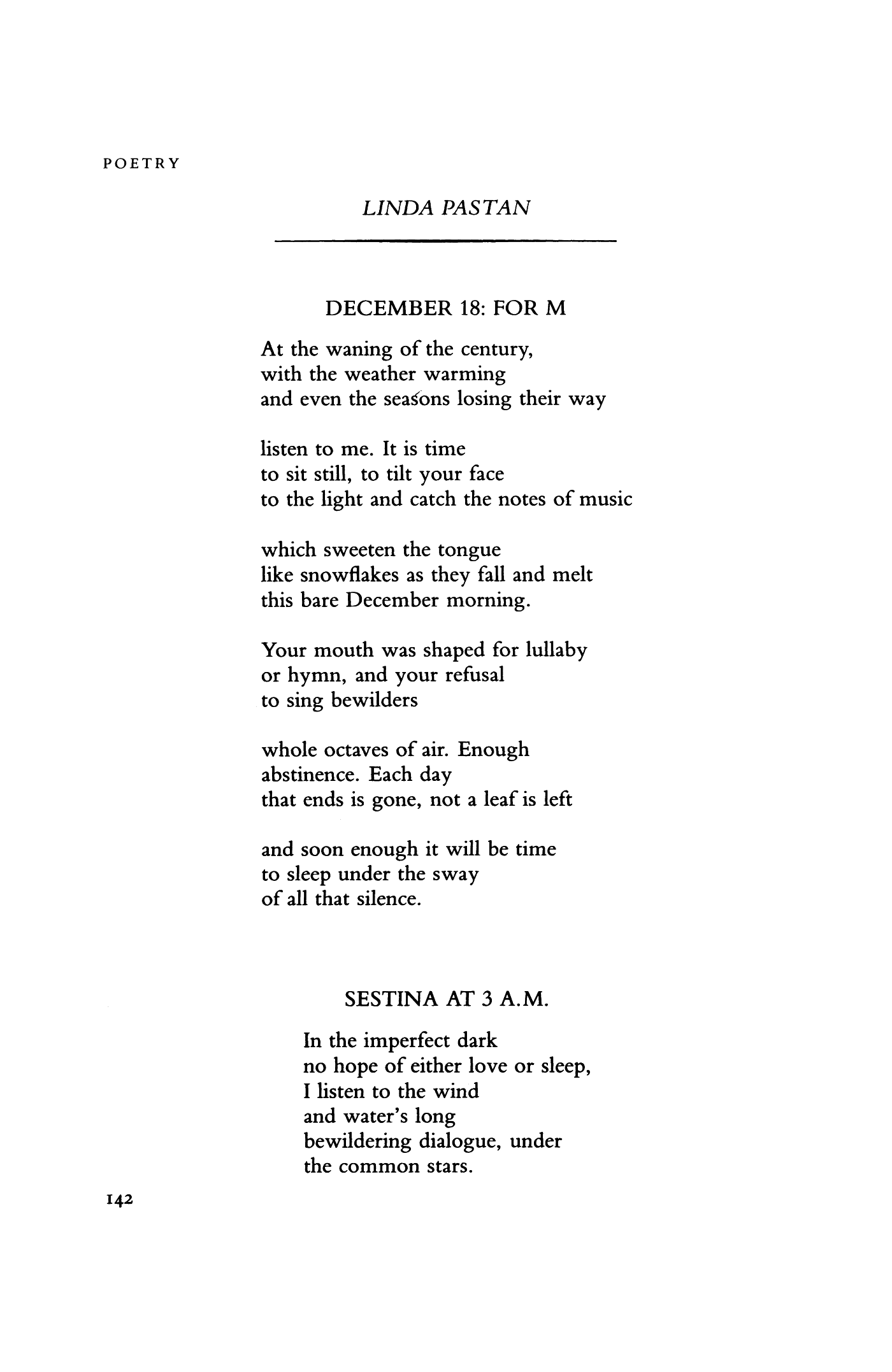 December 18: For M