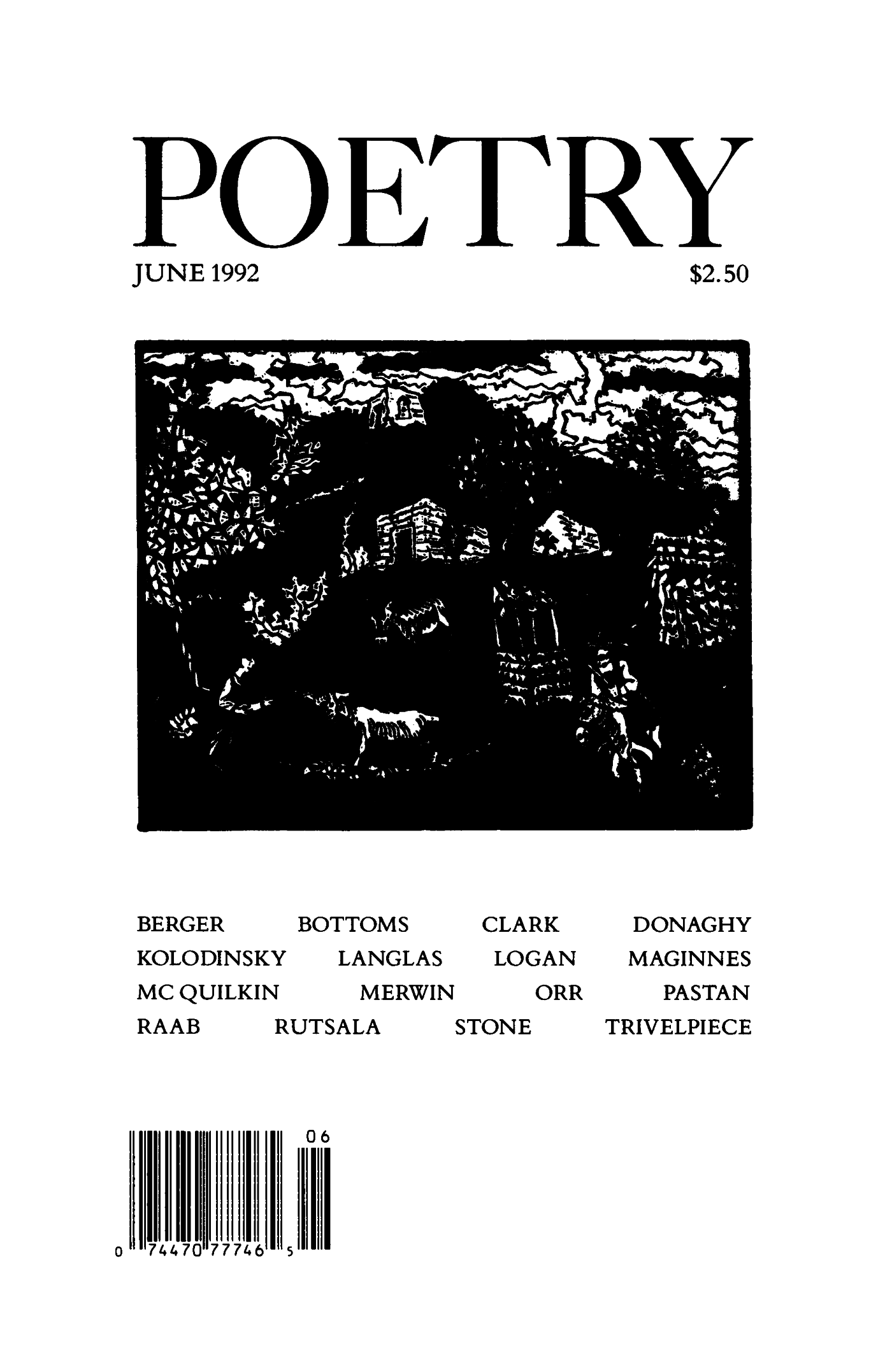 Poetry Magazine Archive Page