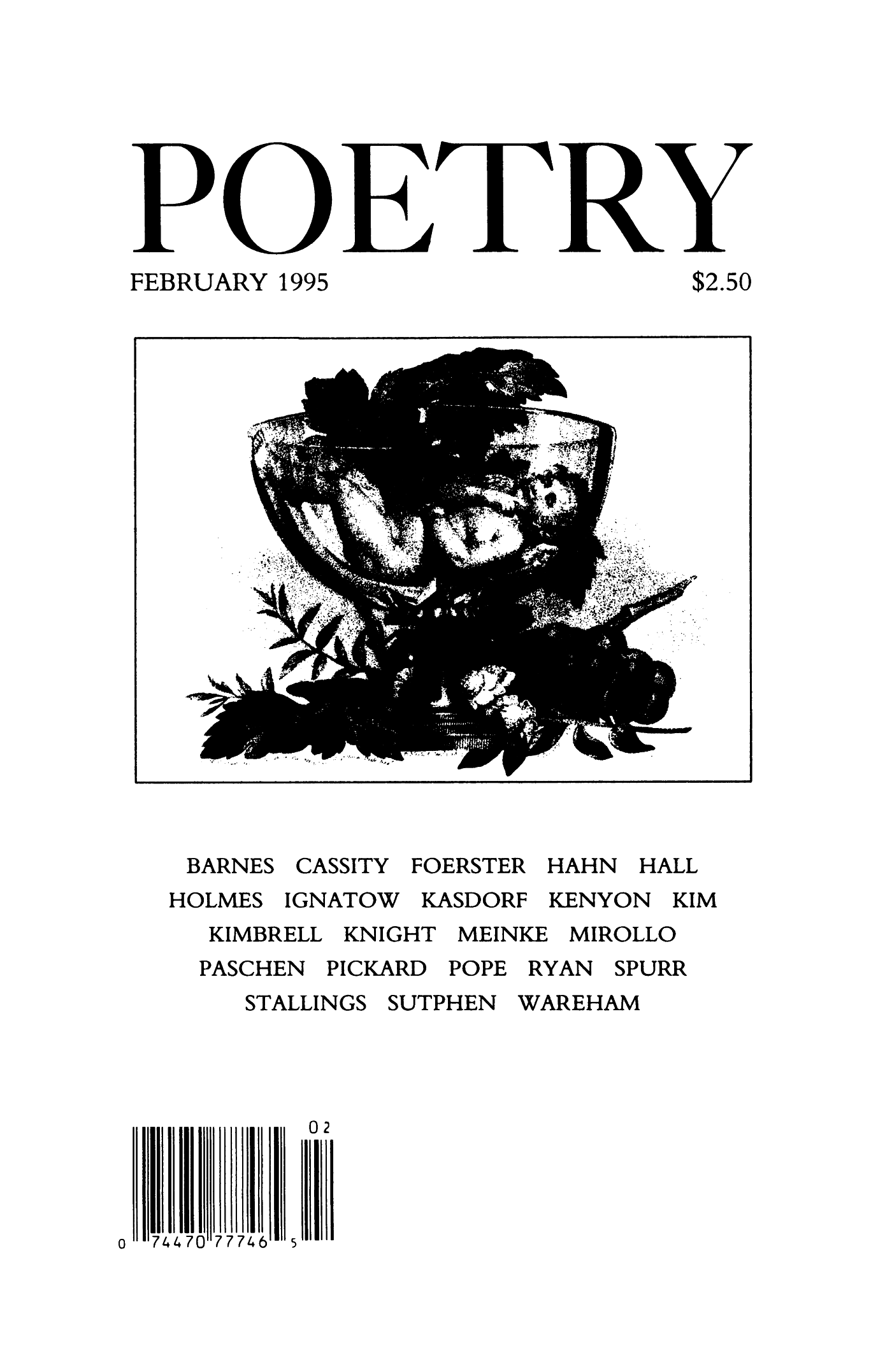 Poetry Magazine Archive Page