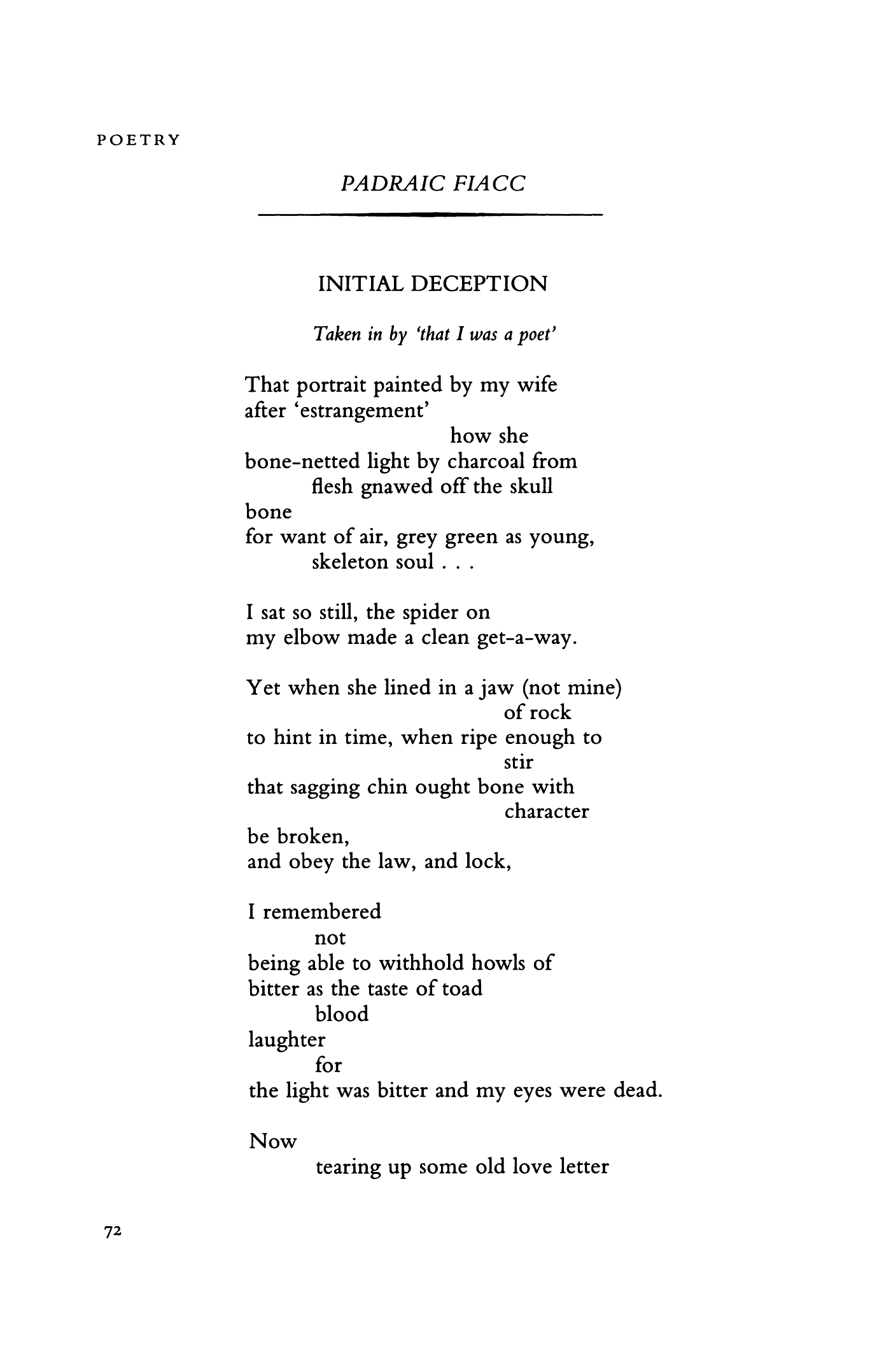 Initial Deception