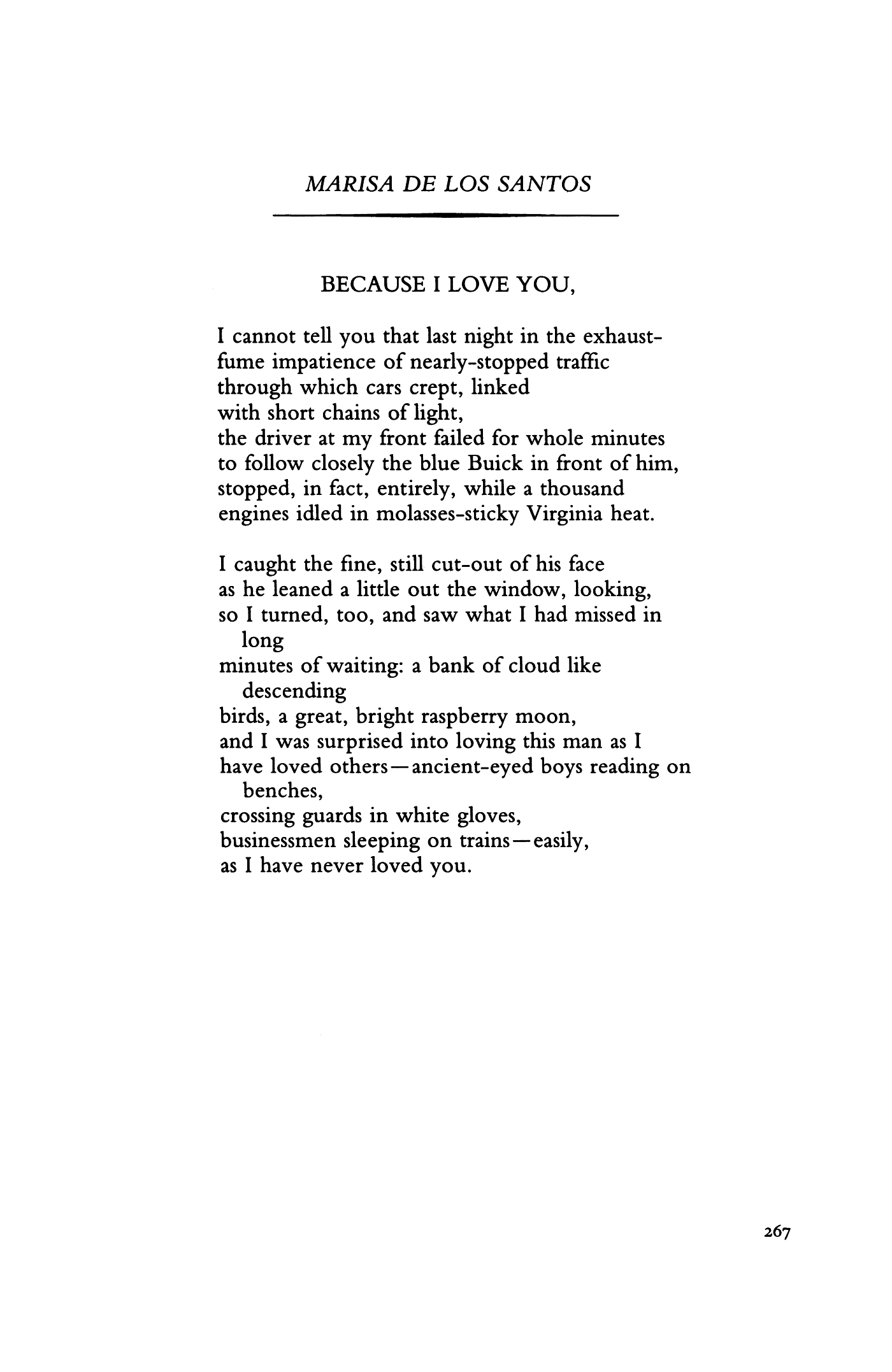 You in love poems with 'I Fall